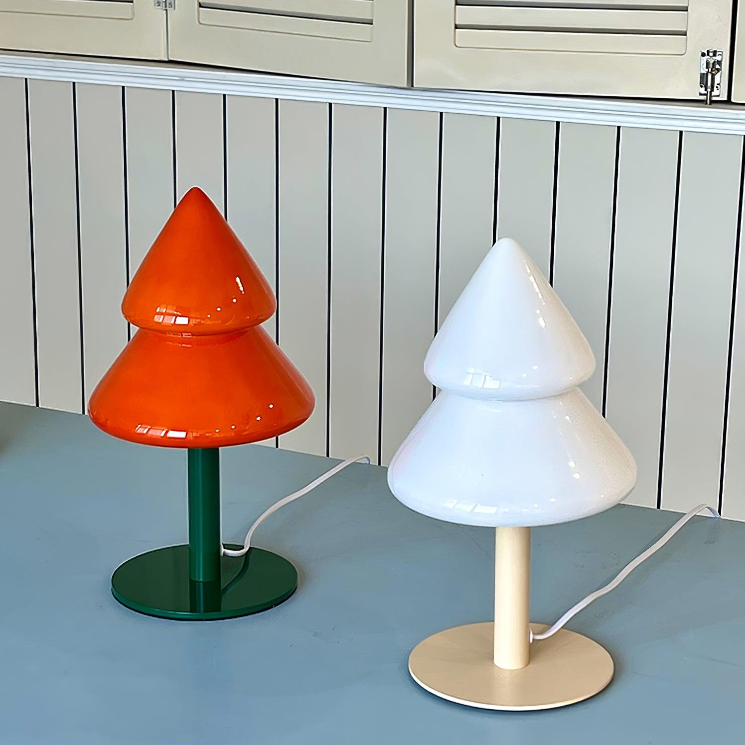 Styling ideas for Christmas tree lamp in various interior design and room settings
