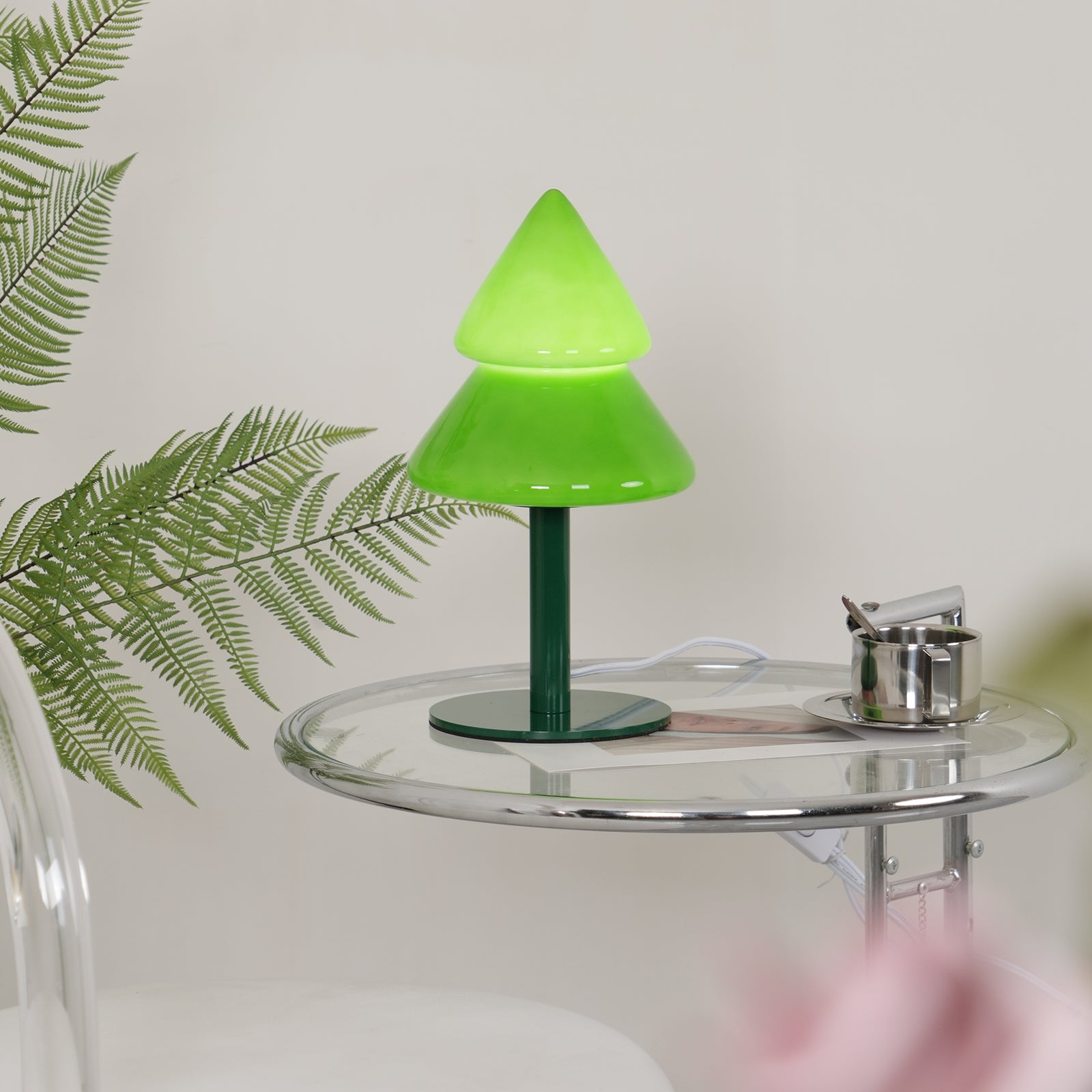 Warranty and care instructions for modern Christmas tree table lamp maintenance