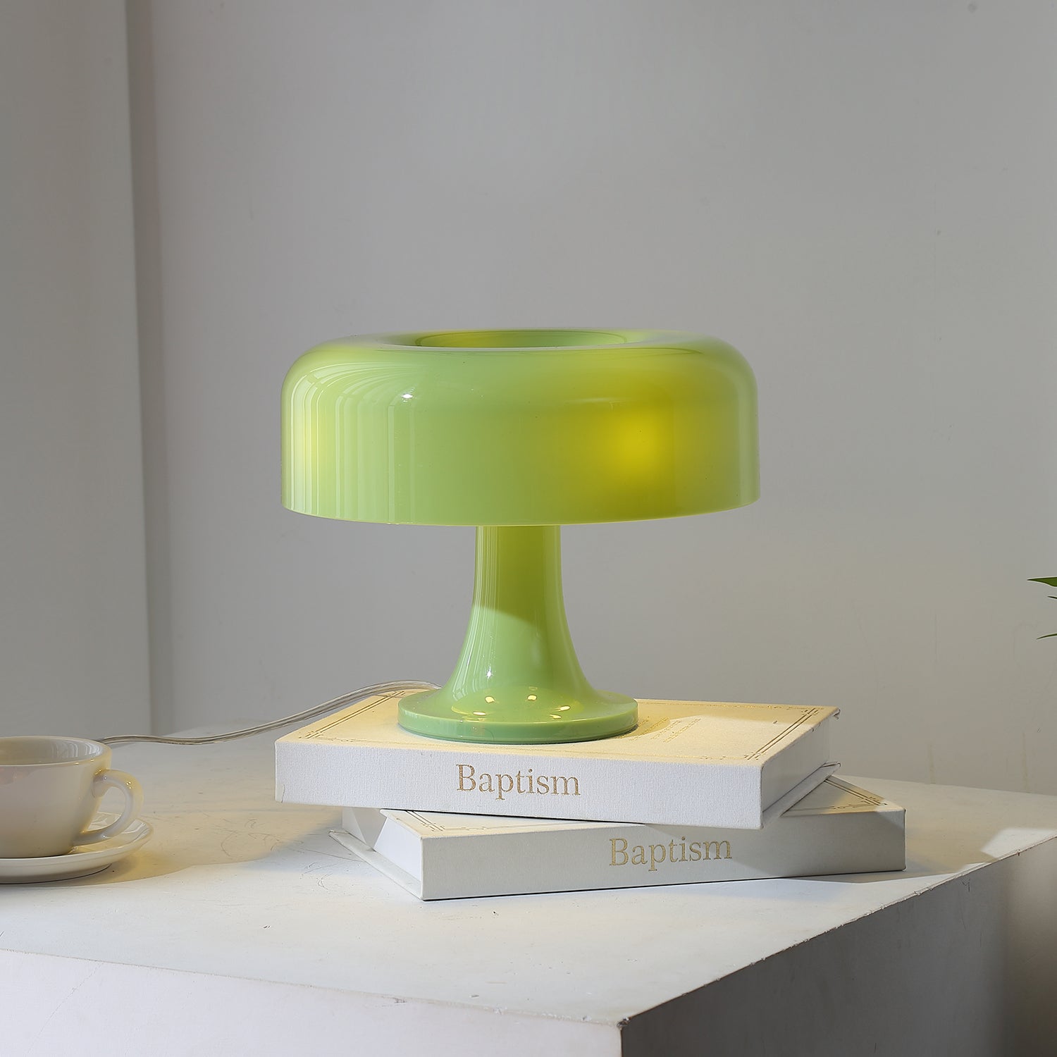 Donula modern sculptural lamp base and metal components construction detail