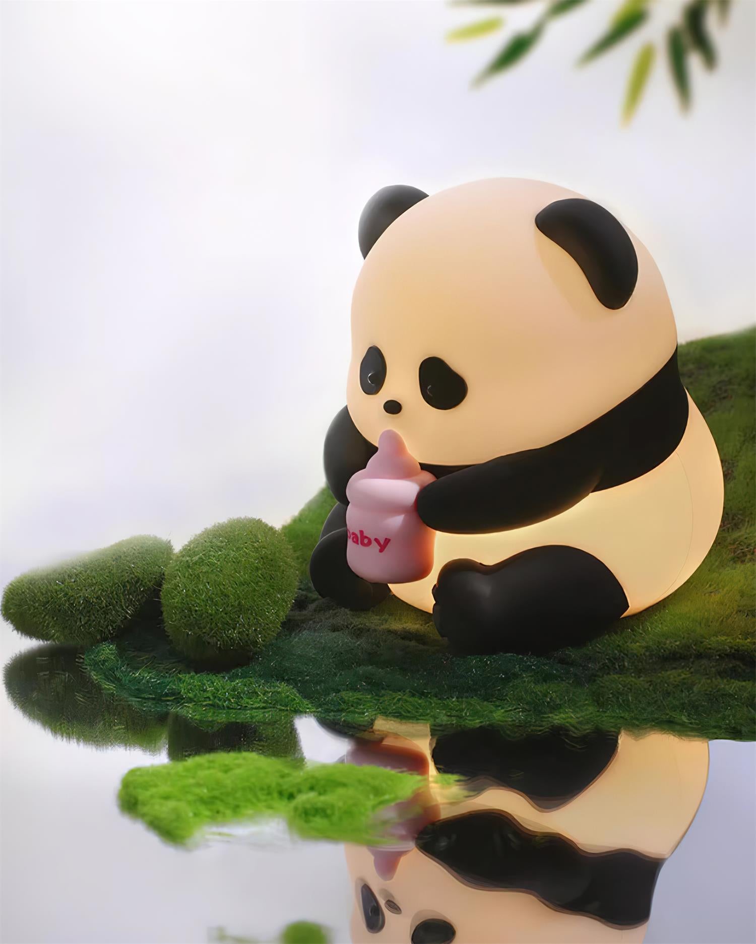 Panda night light drop-resistant durable bite-resistant construction