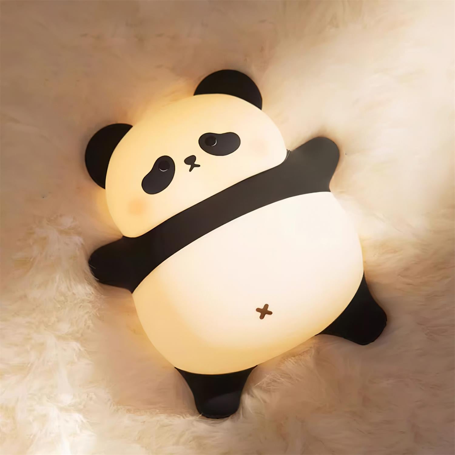 Panda night light Model D larger statement piece spacious nightstand