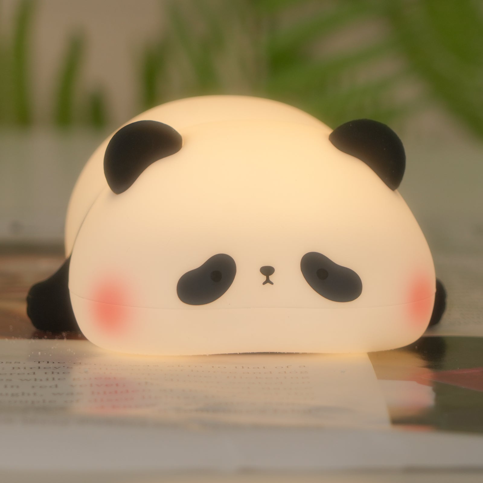 Panda night light ABS silicone premium construction durable lamp
