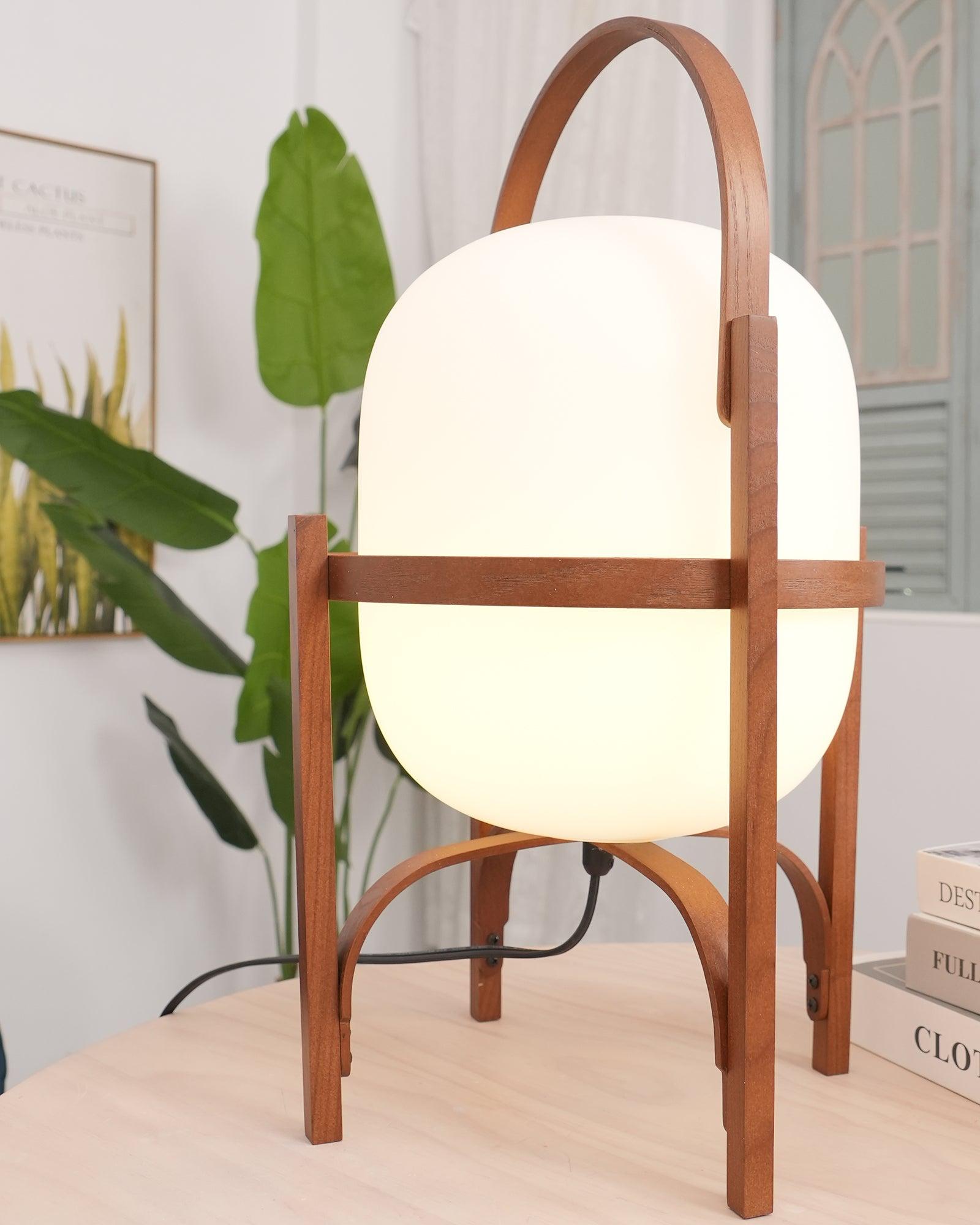 Portable lantern lamp 59 inch cord length convenient placement options
