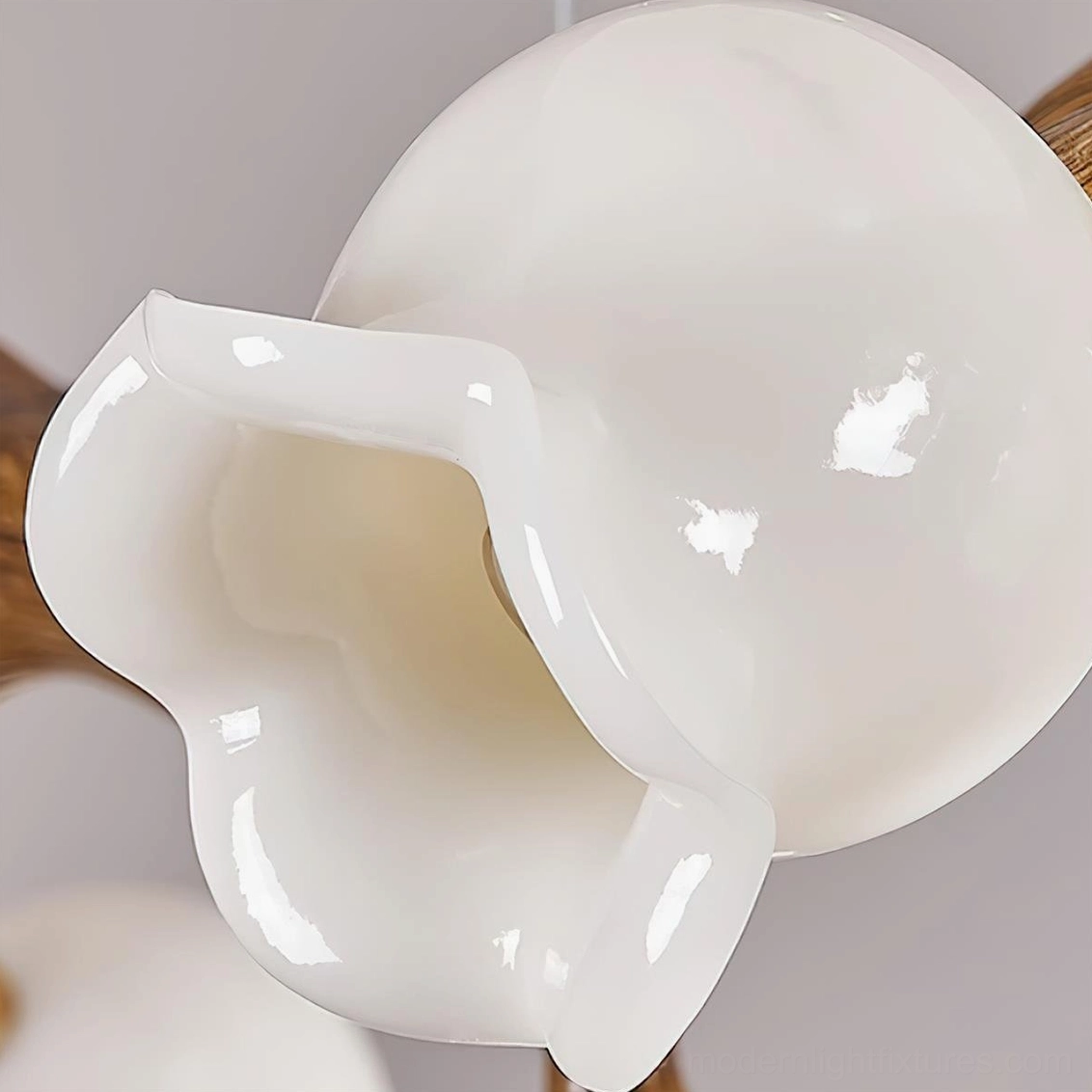 15-head lily of the valley branch chandelier dimmer compatible warm color temperature