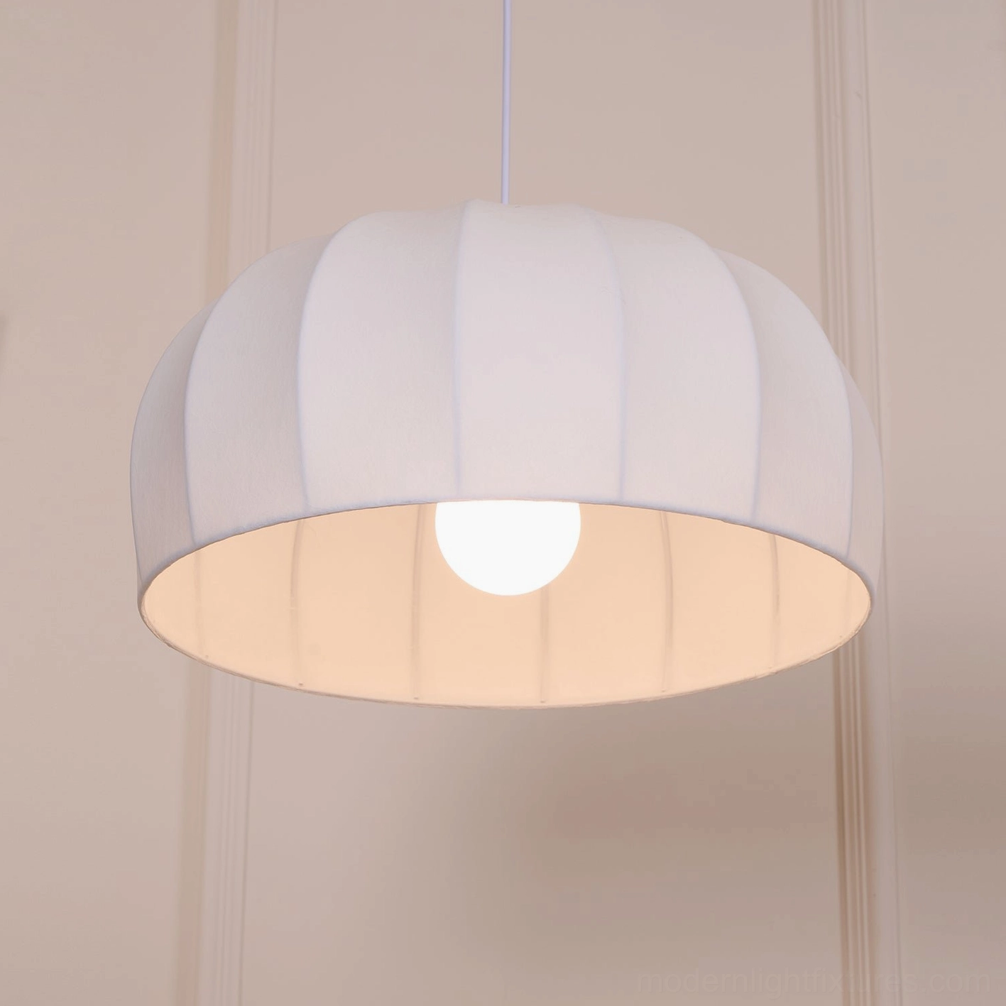 Modern Aeron fabric pendant light meeting North America Australia Europe certifications standards