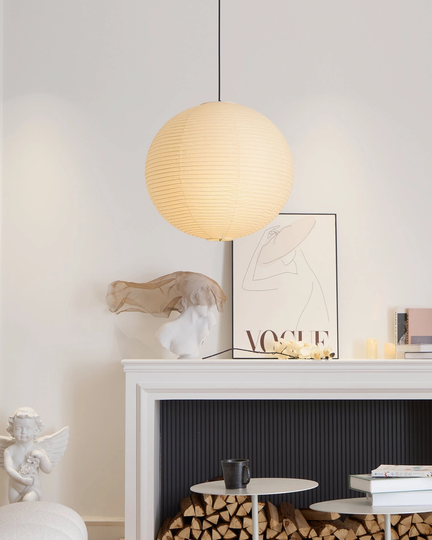 Akari A Series pendant lamp 60cm popular size standard dining