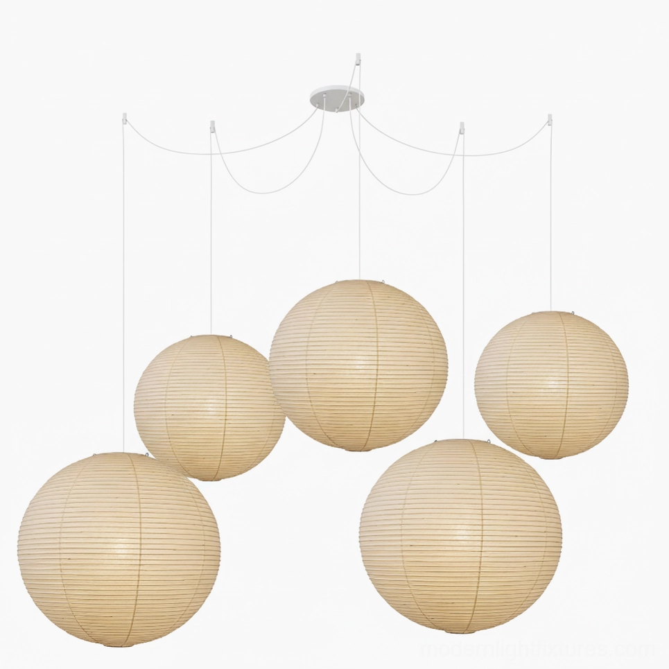 Akari A Series pendant lamp energy efficient LED compatible bulb
