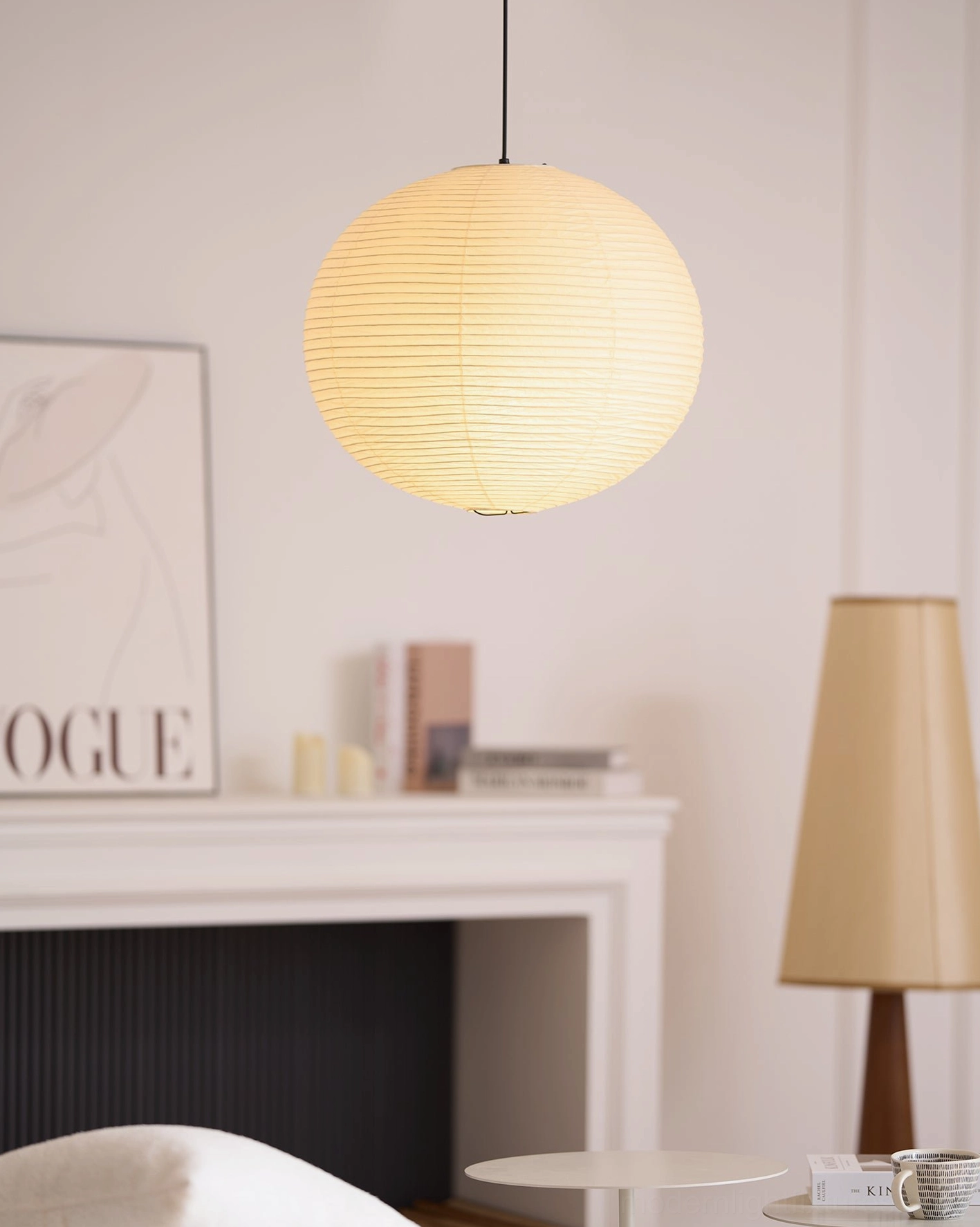 Akari A Series pendant lamp kitchen island pendant arrangement