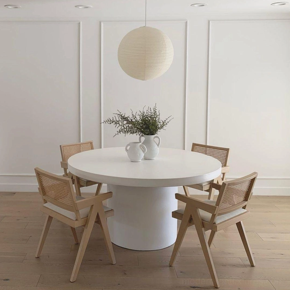 Akari A Series pendant lamp artistic composition overhead view