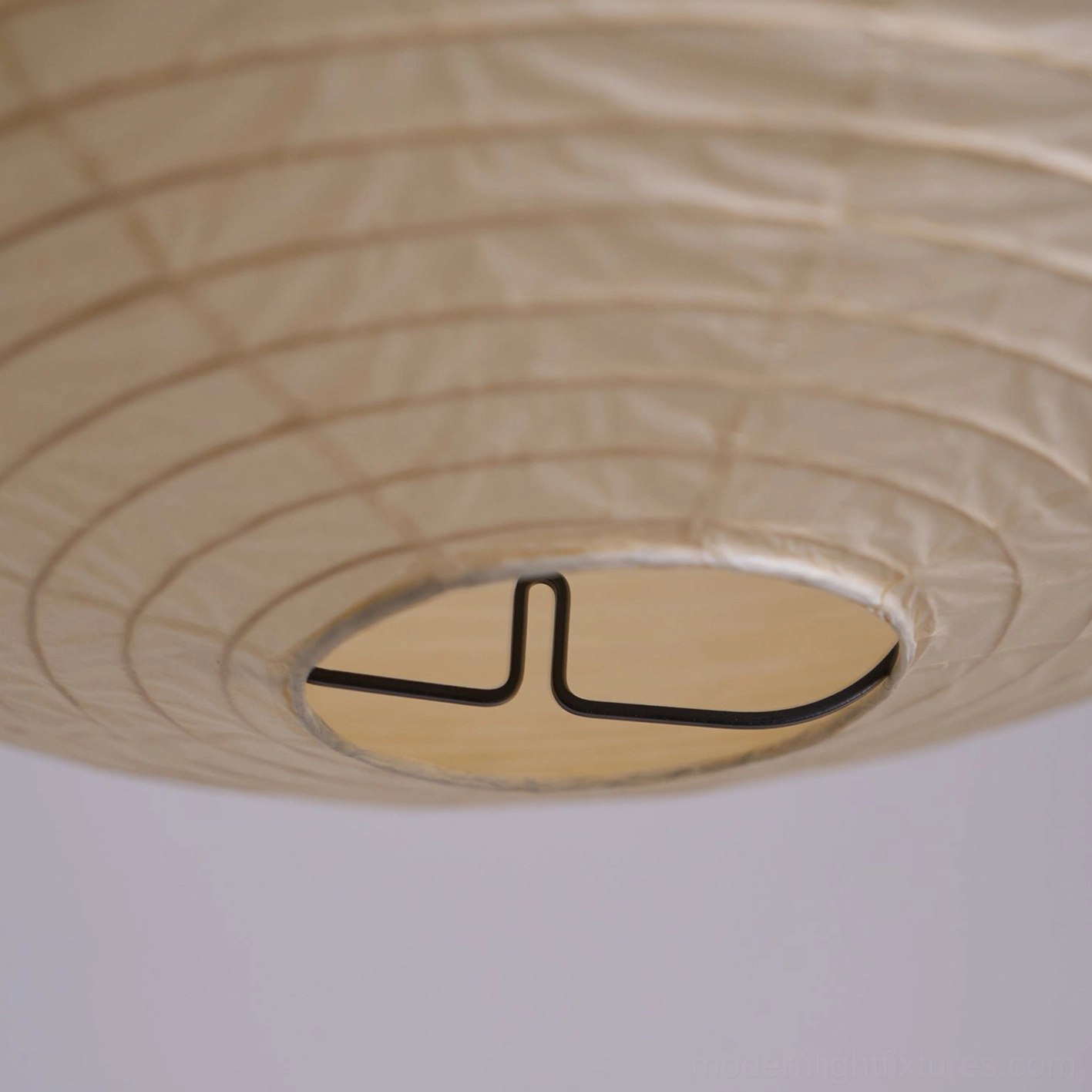 Akari pendant lamp organic modern home decor living room