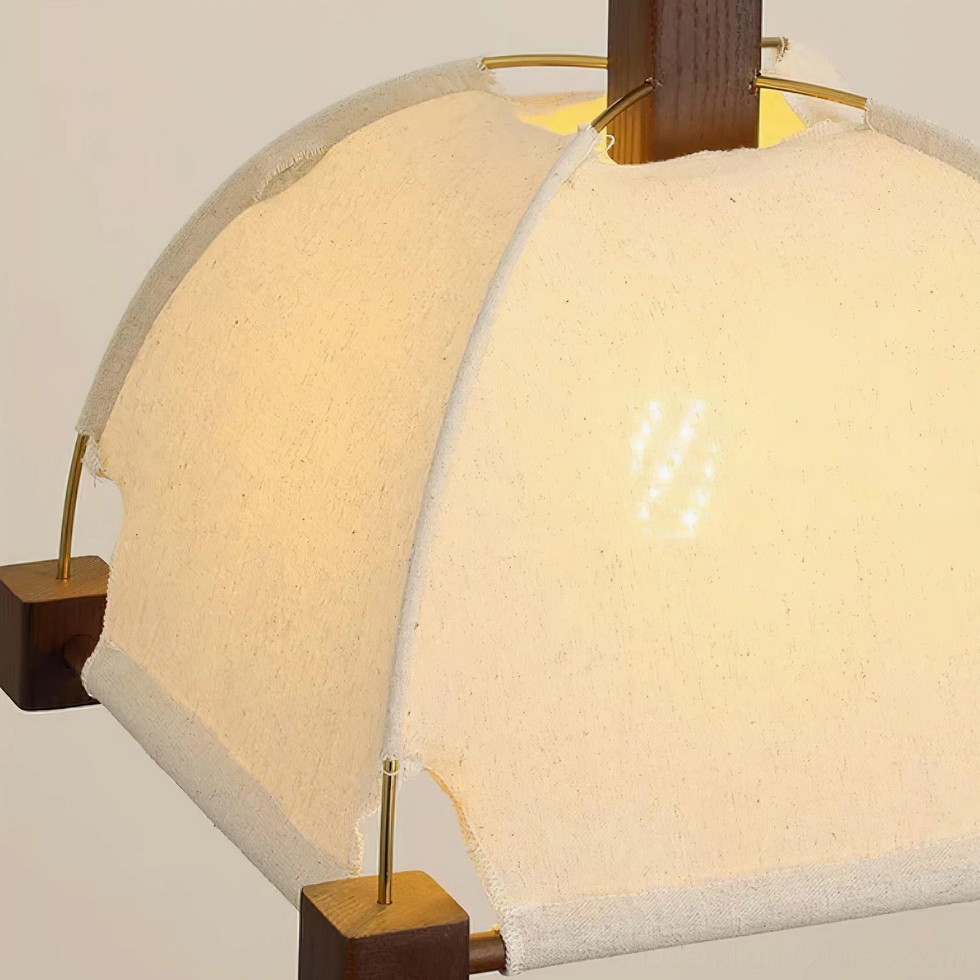 Allegra modern pendant lamp displaying soft ambient lighting in Scandinavian interior