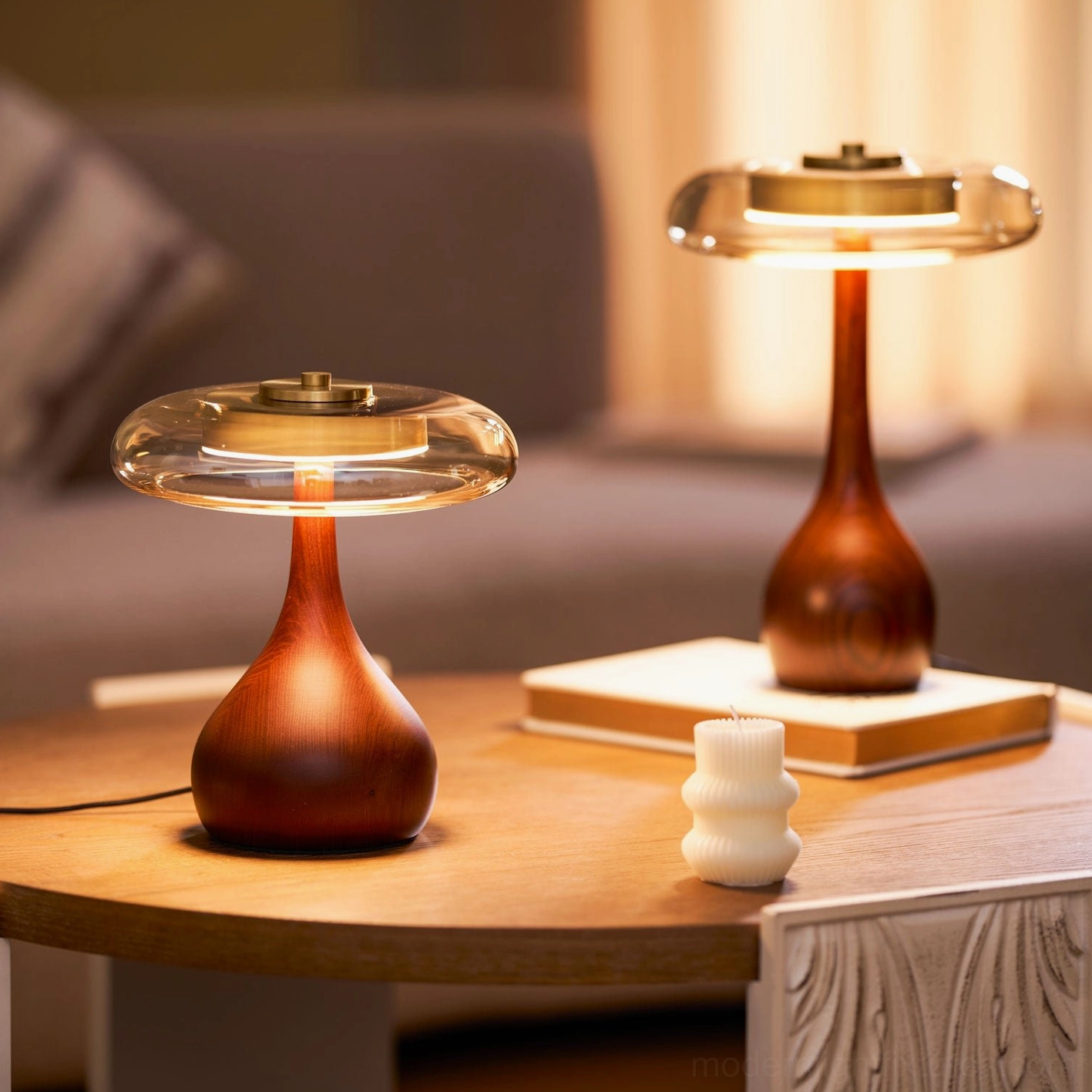 Andi table lamp 59 inch 150cm power cord flexibility room placement