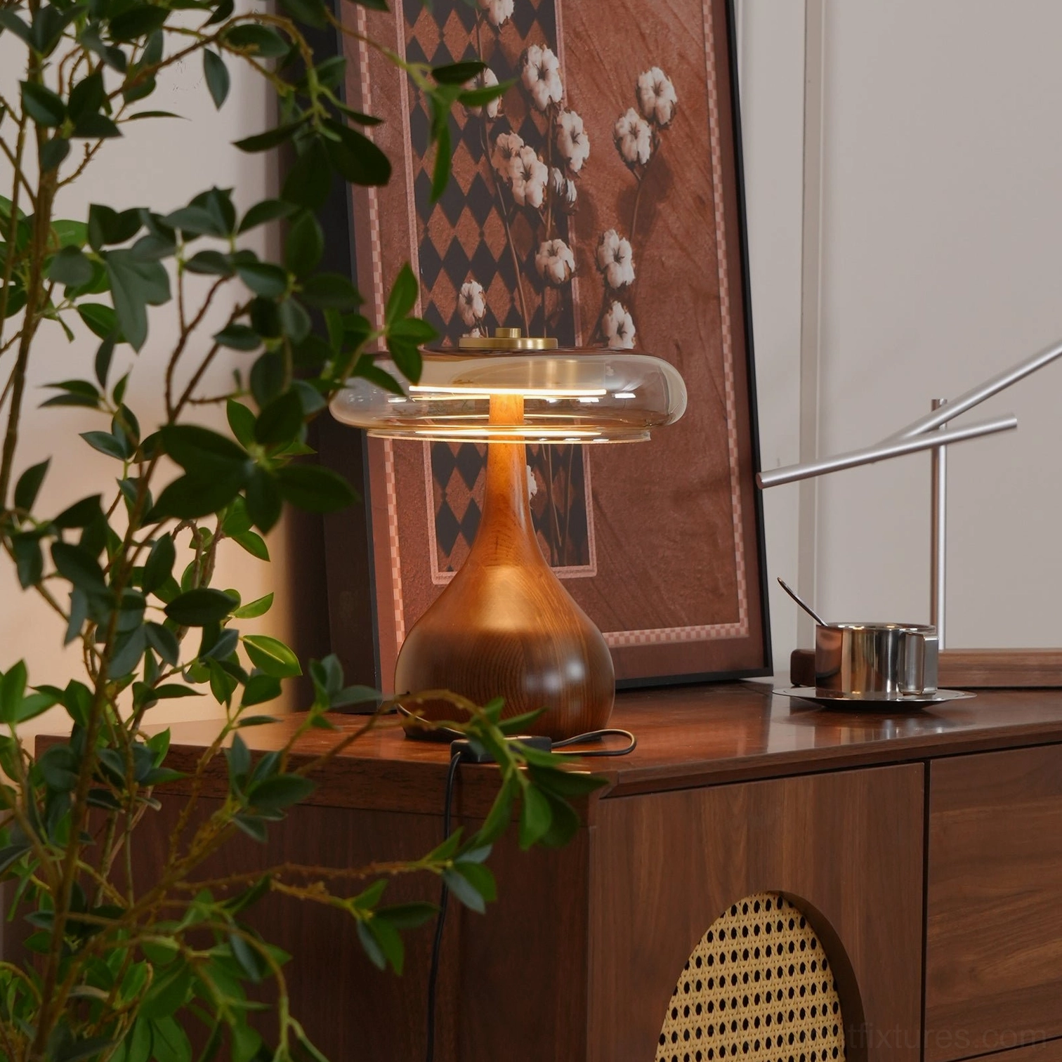 Andi modern table lamp mid-century modern furniture design styling