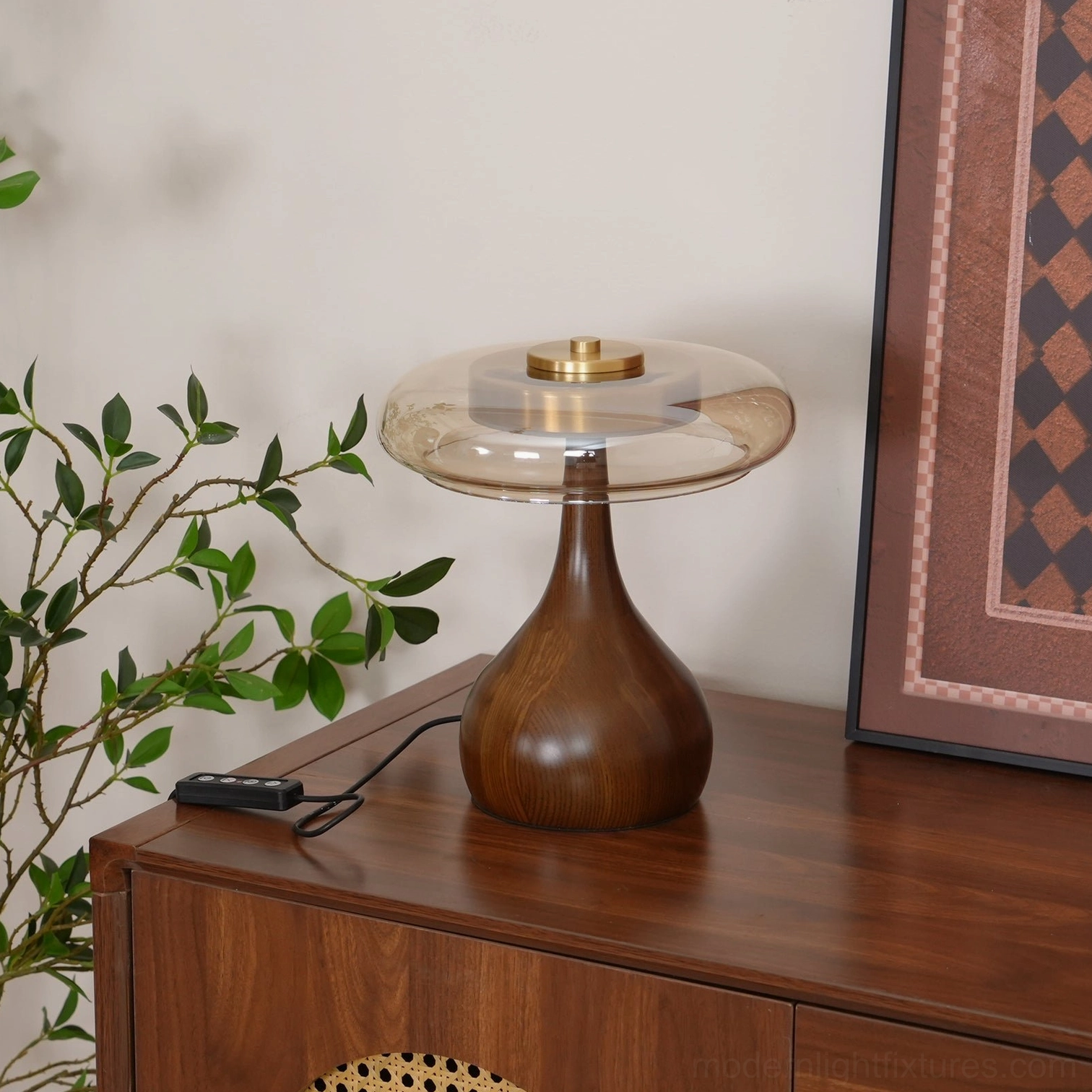 Andi table lamp warm white integrated LED 50000 hour lifespan
