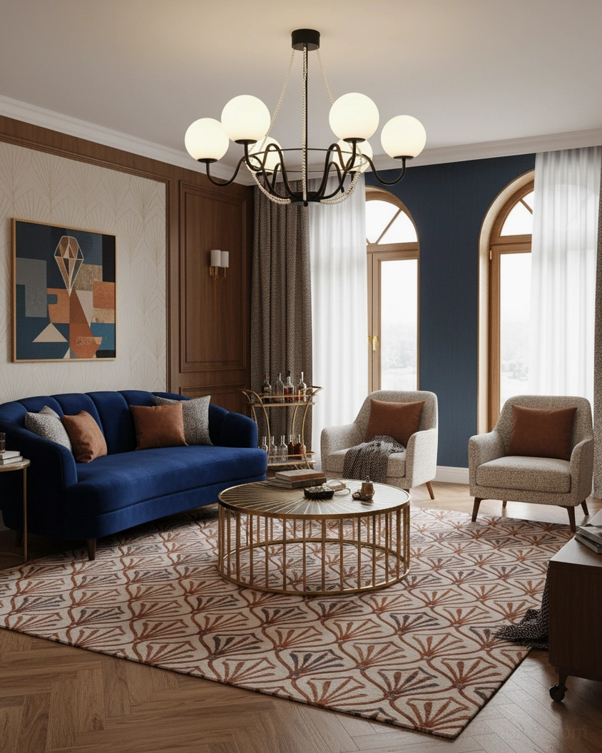 Arc Chandelier modern pendant lighting solution for contemporary dining and bedroom spaces