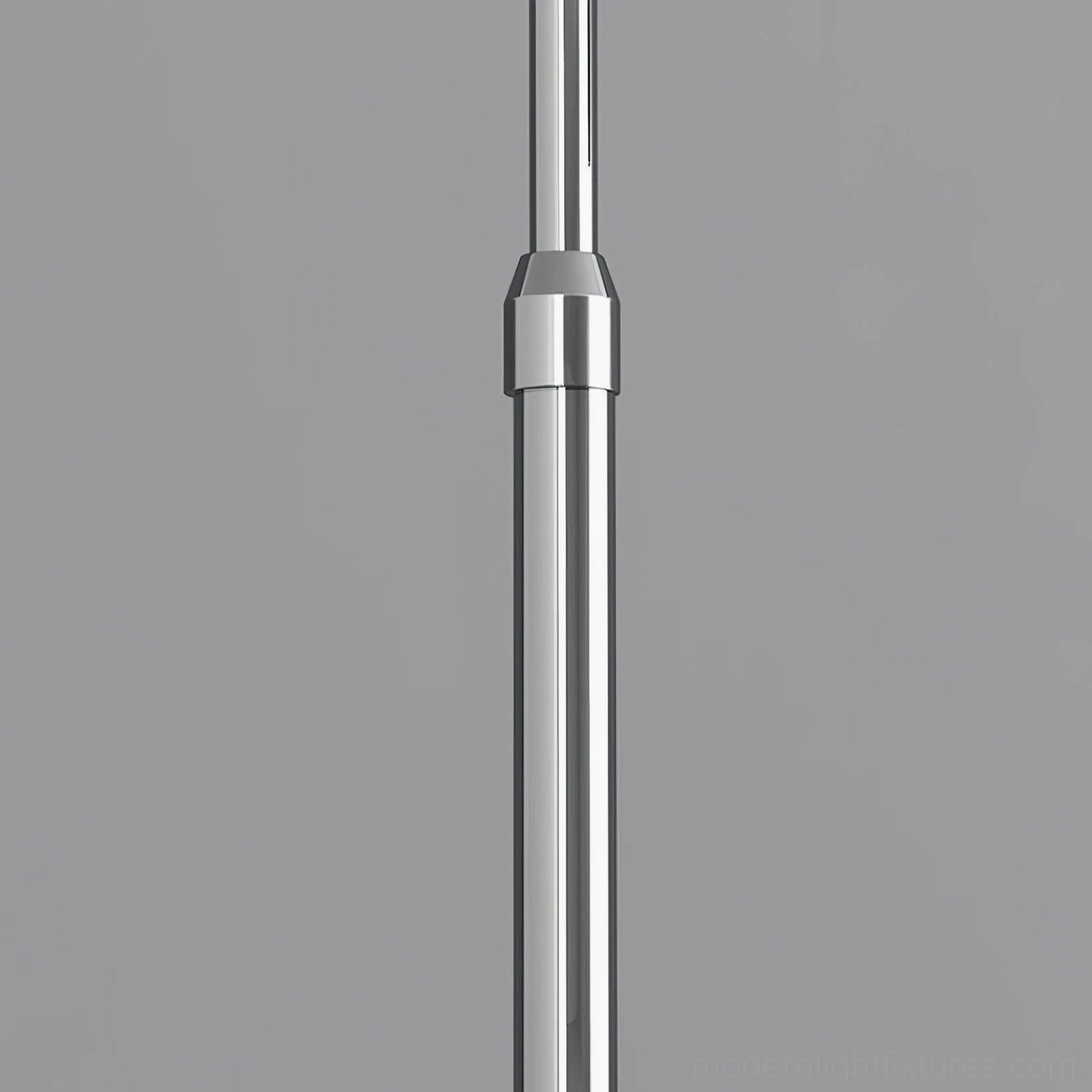 Modern arc floor lamp marble base texture detail showing craftsmanship