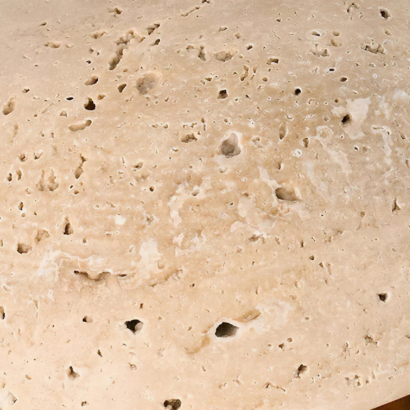 Architectural travertine conical pendant light in contemporary interior design with minimalist aesthetic appeal