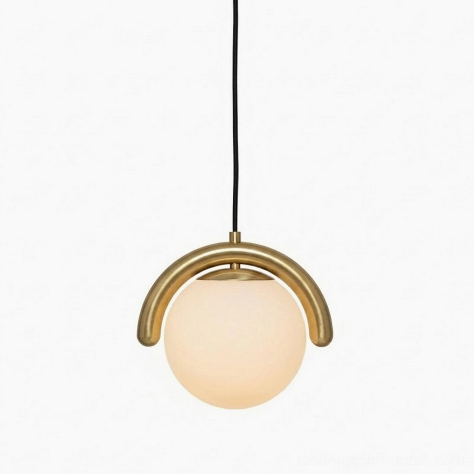 Wave pendant light architectural element transforming spaces with sculptural form