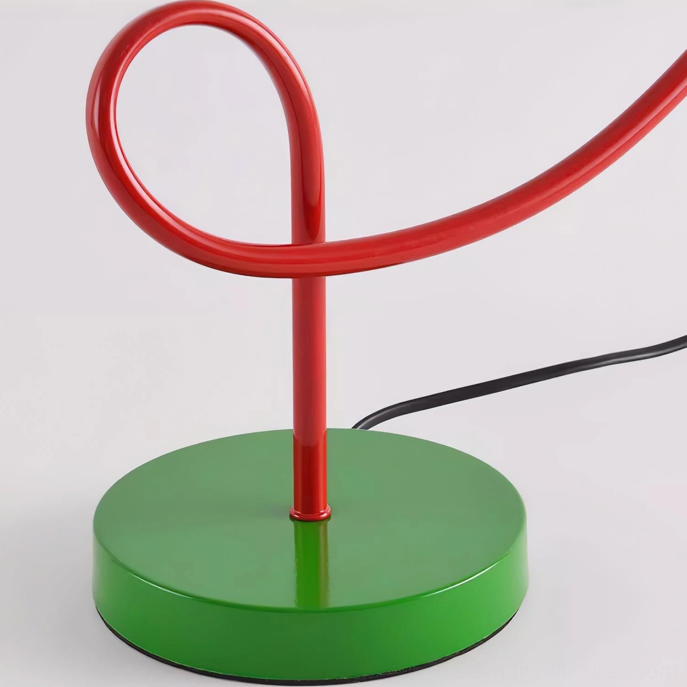 Artistic G9 table lamp with yellow accent sphere and sculptural form for modern interiors