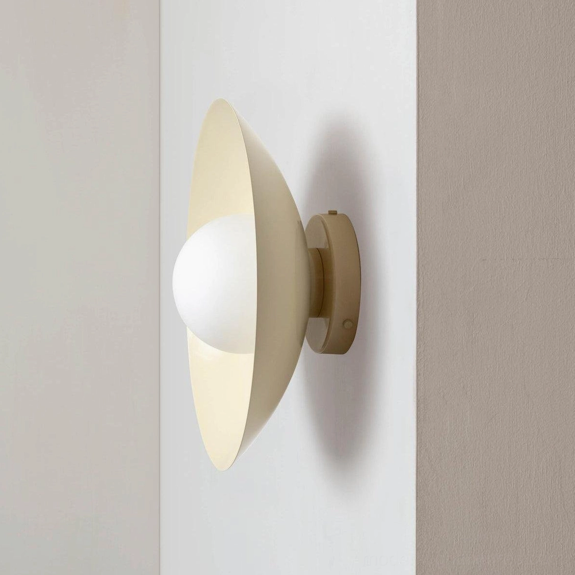 Arundel Orb ceiling light in red finish showcasing color variety for modern interiors