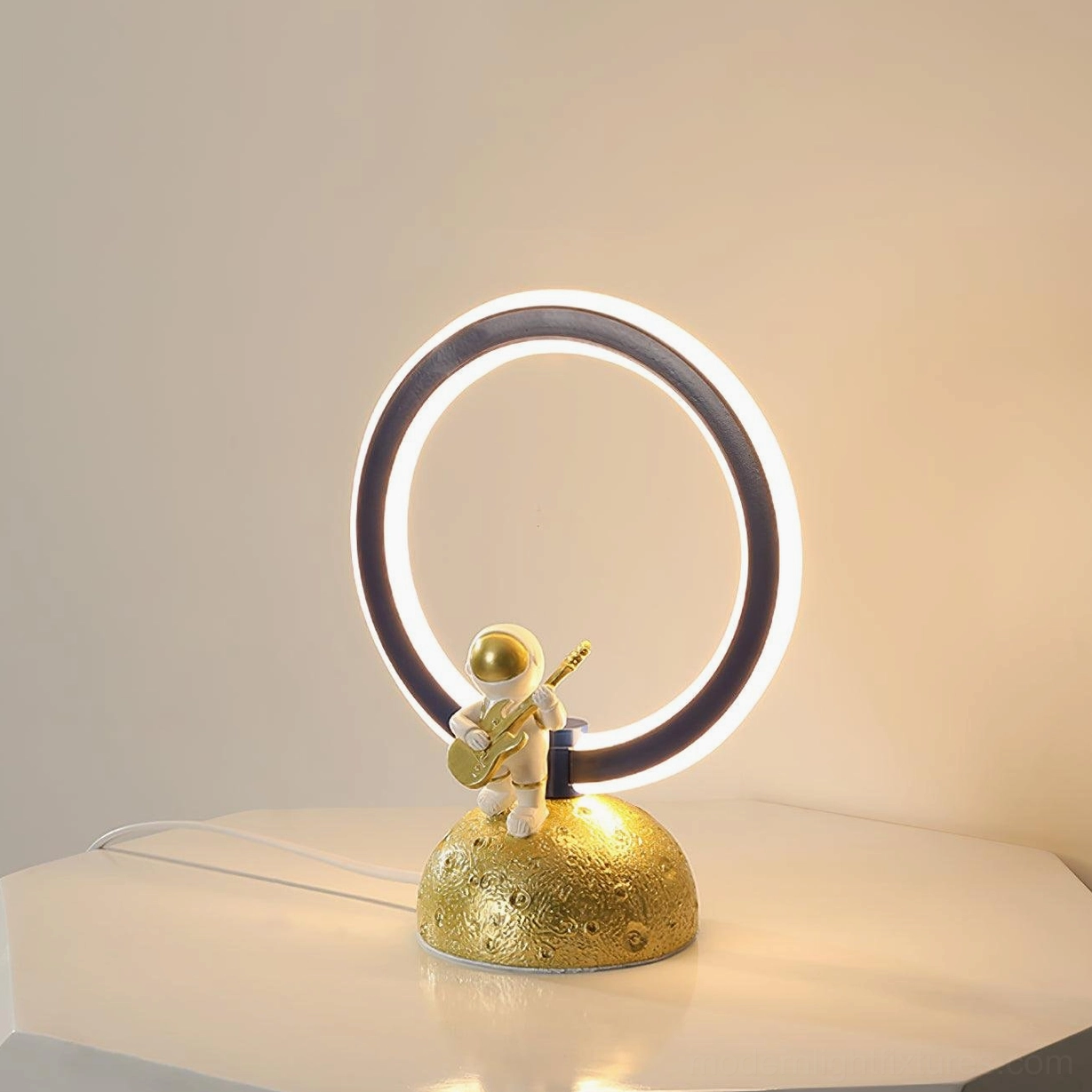 Astronaut table lamp style B medium size living room accent