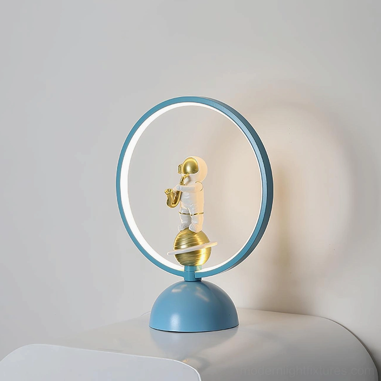 Astronaut table lamp style C large statement piece entryway display