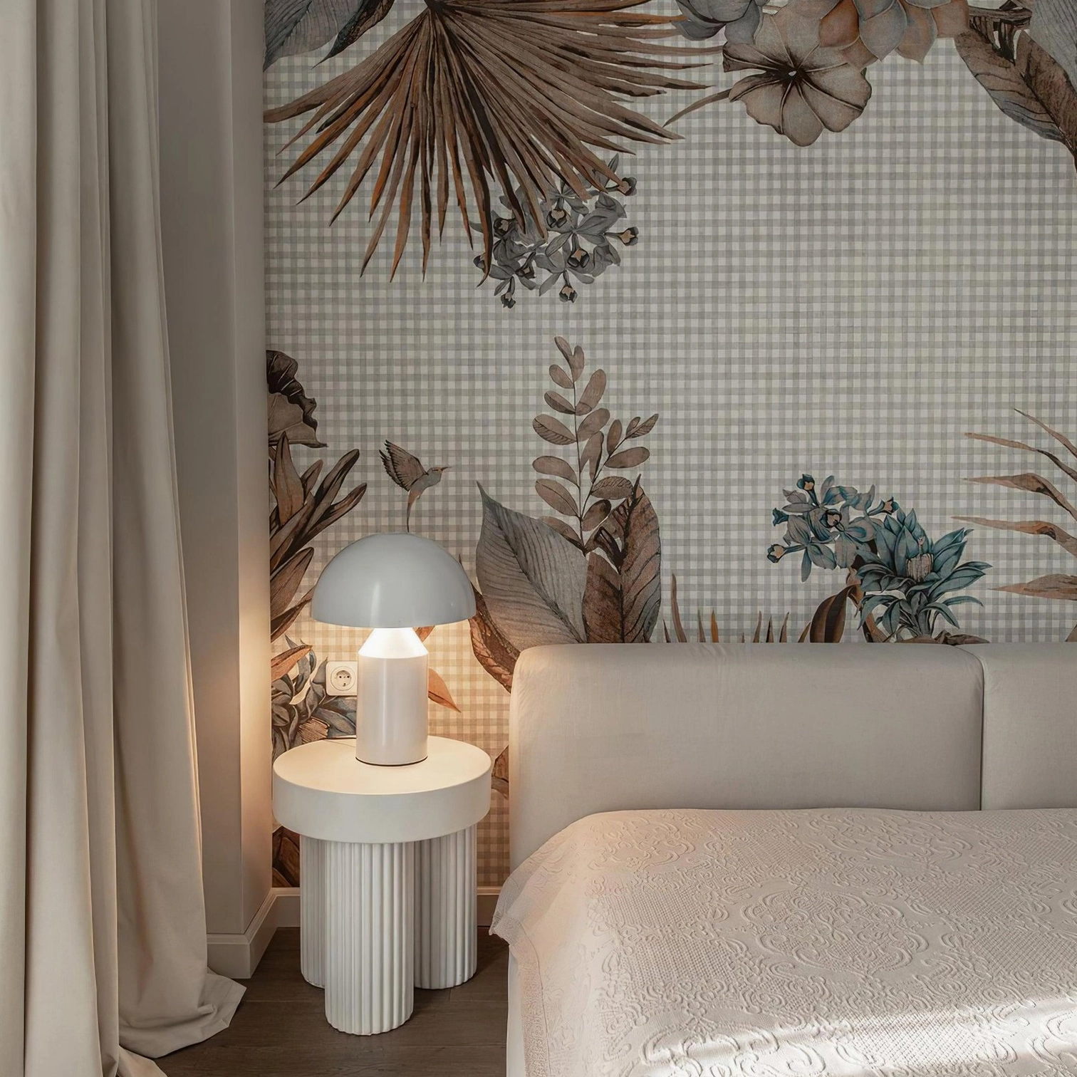 Atollo table lamp three-dimensional sculptural form lighting design