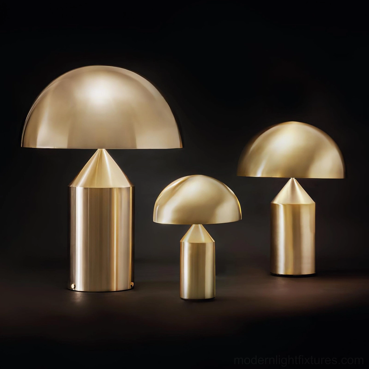 Atollo table lamp modern minimalist space enhancement, design classic