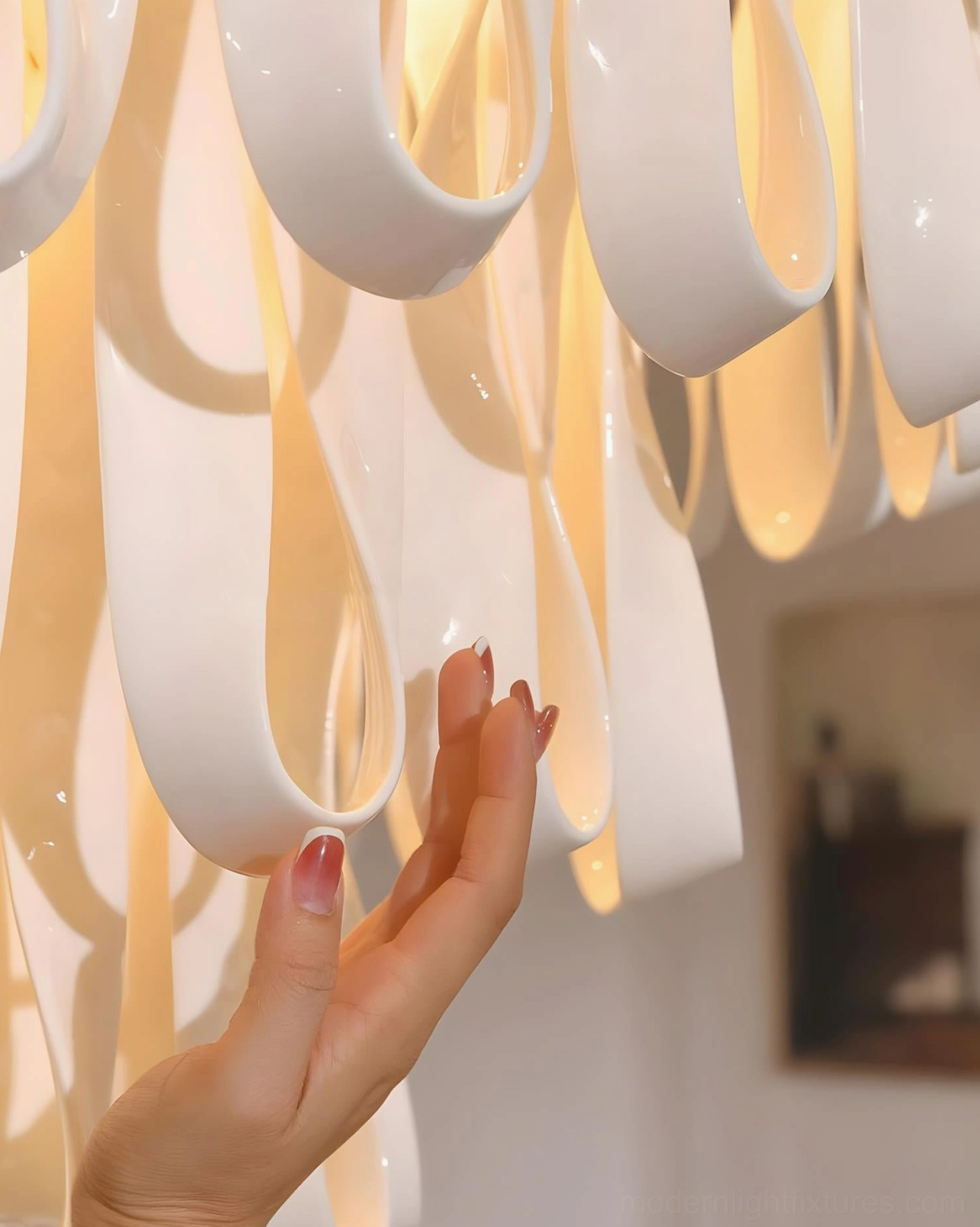 Avelisse chandelier tiered design with multiple E14 light head configuration and adjustable chain