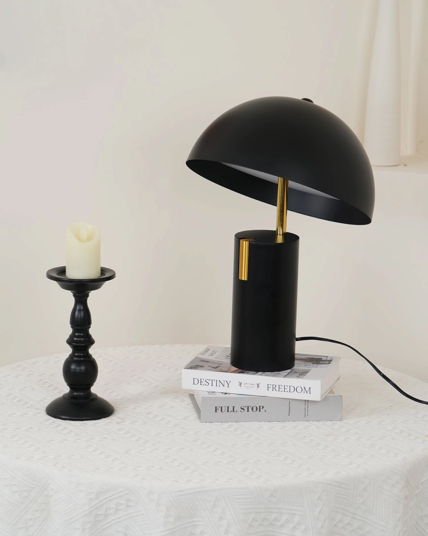 Avo table lamp industrial modern loft style emphasizing metal construction and urban design aesthetic