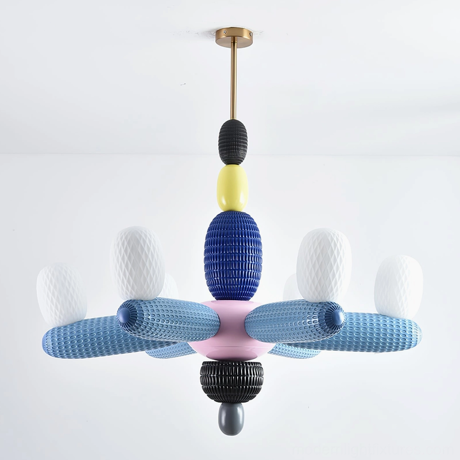 Balloon chandelier artistic pendant light with whimsical design and refined glass craftsmanship