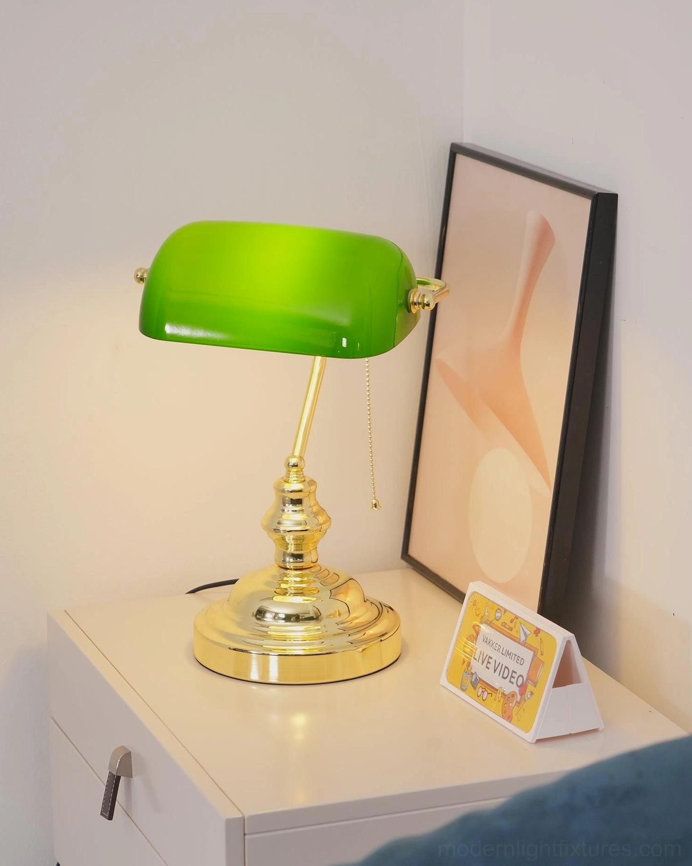 Banker table lamp cord length display 59 inch plug connection