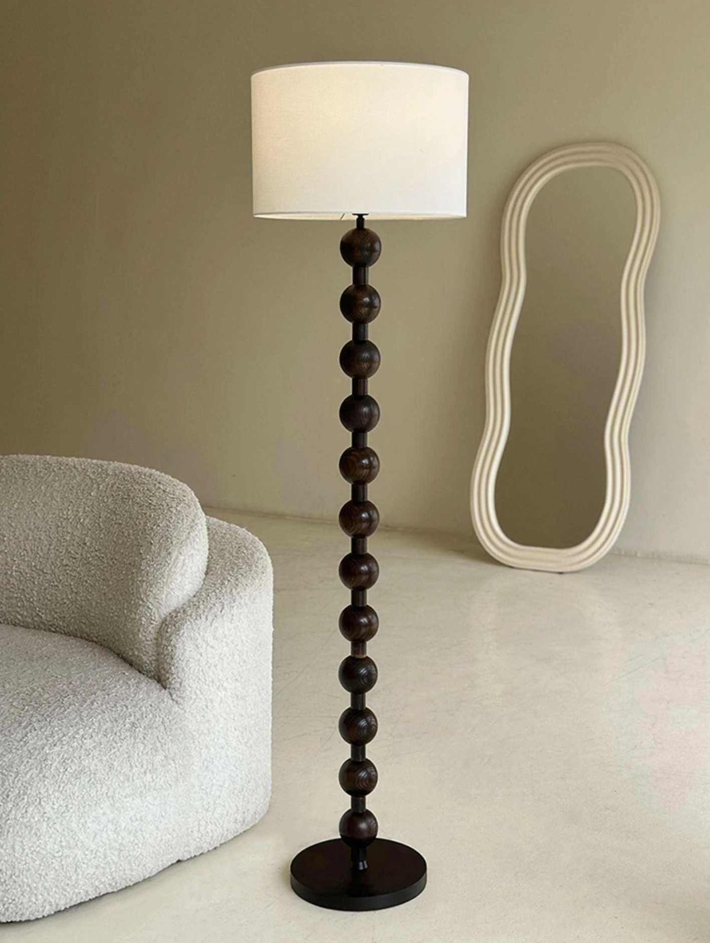 Barbell floor lamp E26 E27 socket compatibility and bulb specifications