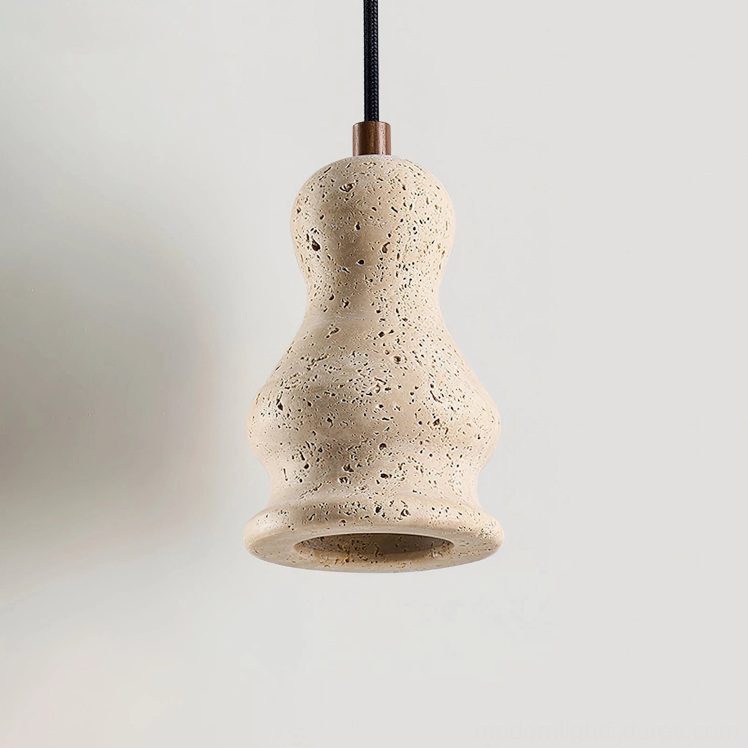 Bastion Model C compact pendant lamp sculptural form detail