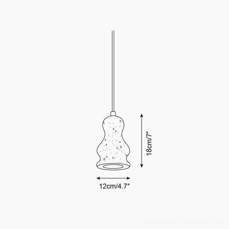 Bastion Model C technical drawing specifications 12cm x 18cm