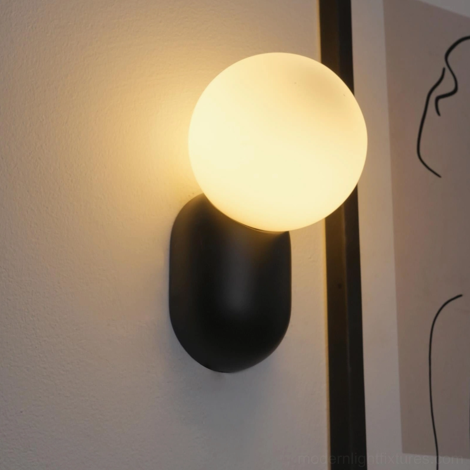 Contemporary wall sconce design meeting Bauhaus principles of form following function elegantly