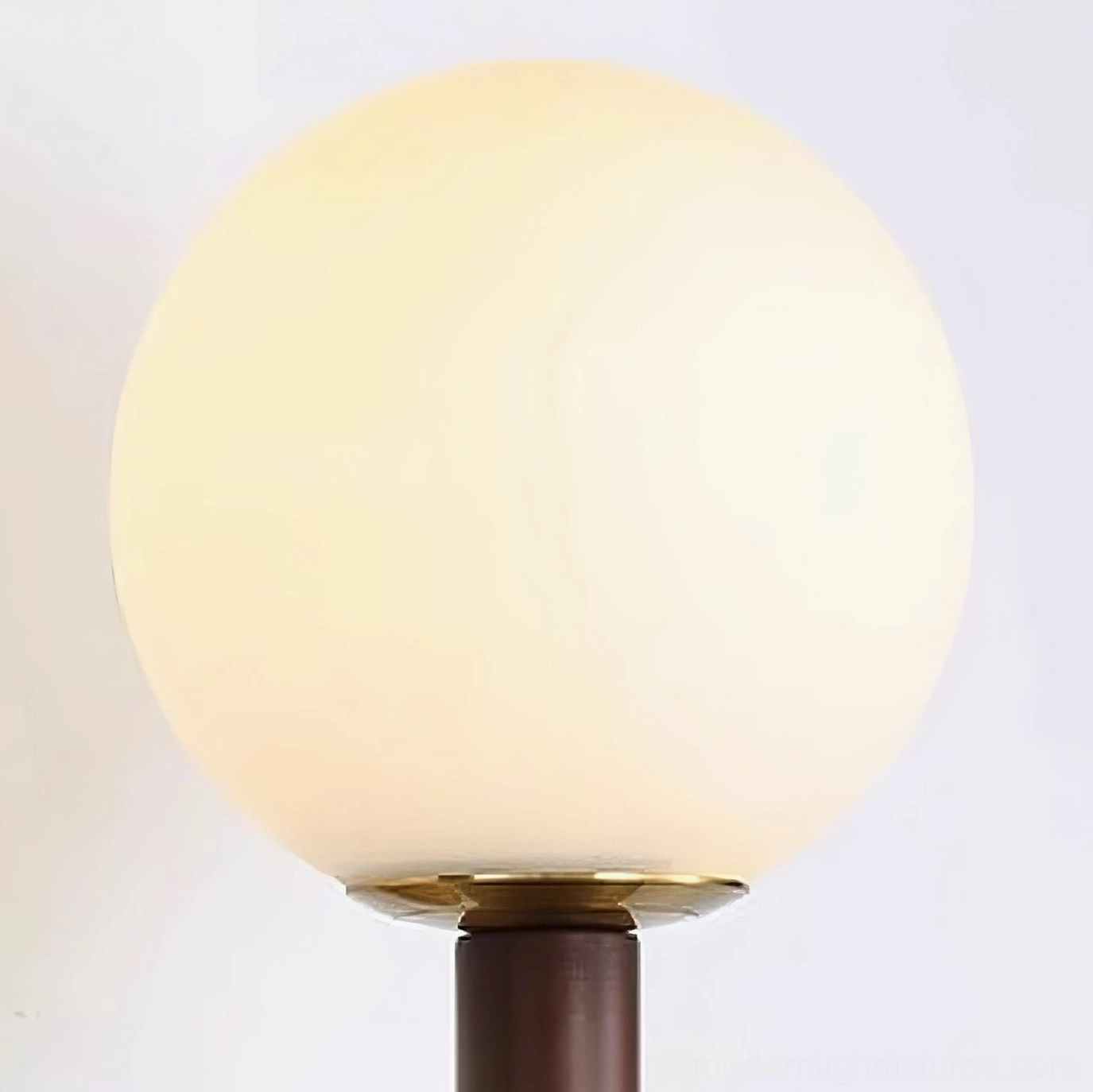 Beaded globe wall sconce international certification compliant with North American European standards