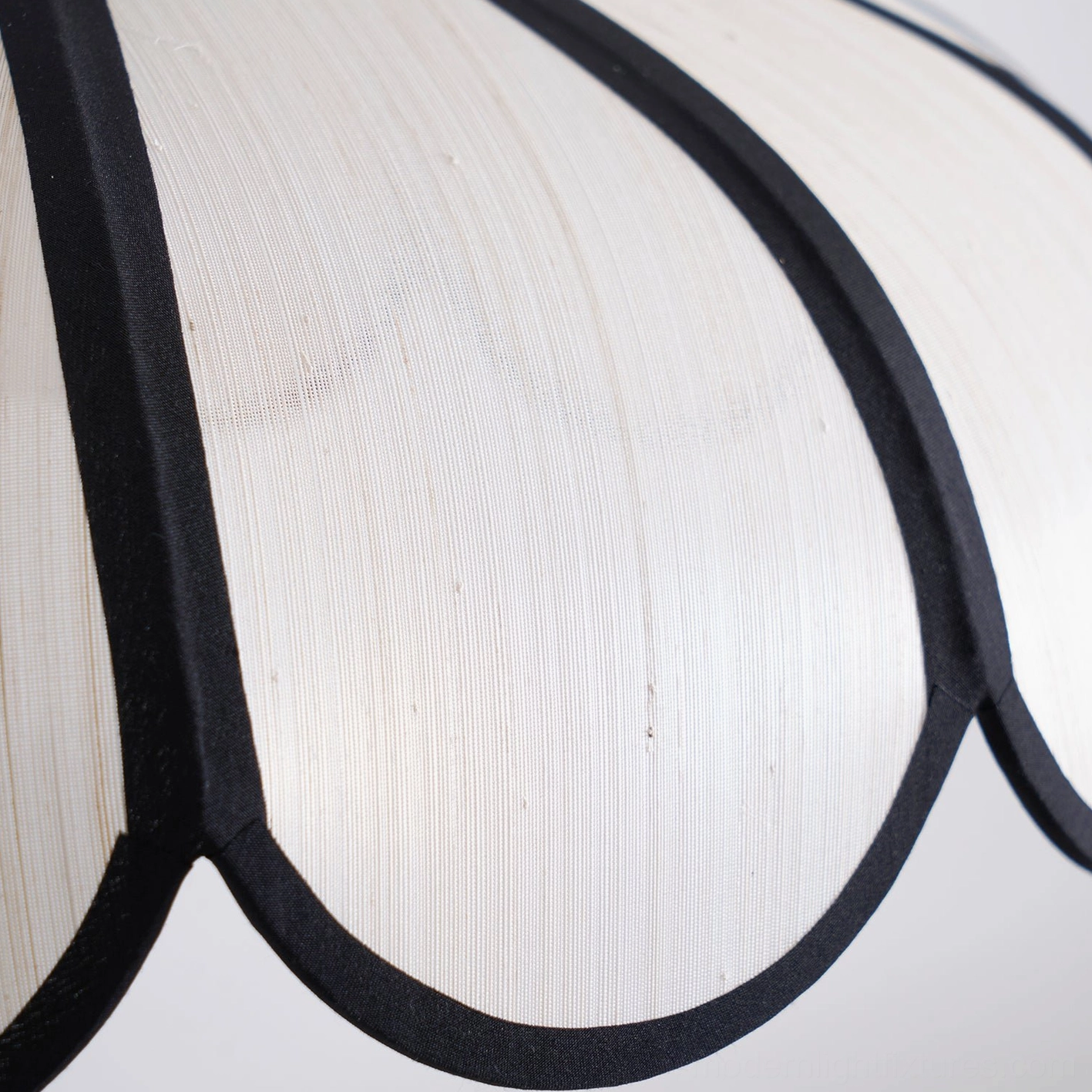 Bellerin Natural fiber pendant lamp interior architectural detail highlighting integrated design element