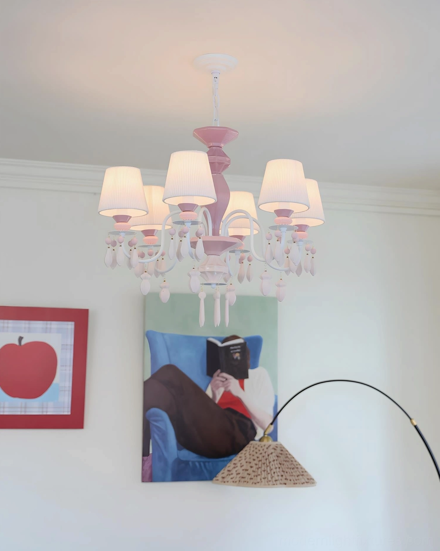 Bellina 8-head grand statement chandelier showcasing full crystal pendant design and lighting capability