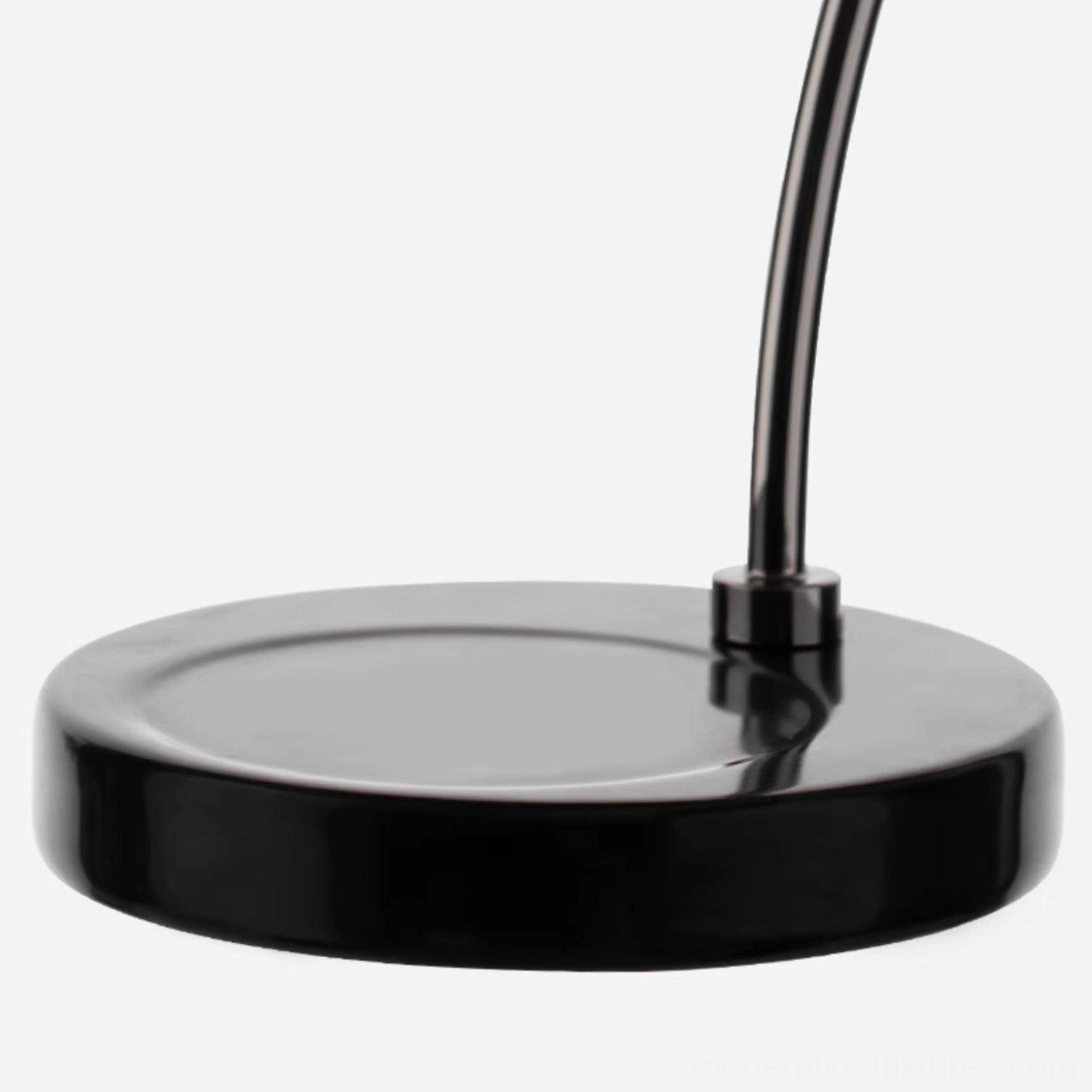 Black Belle candle warmer lamp complete product view with all components and features