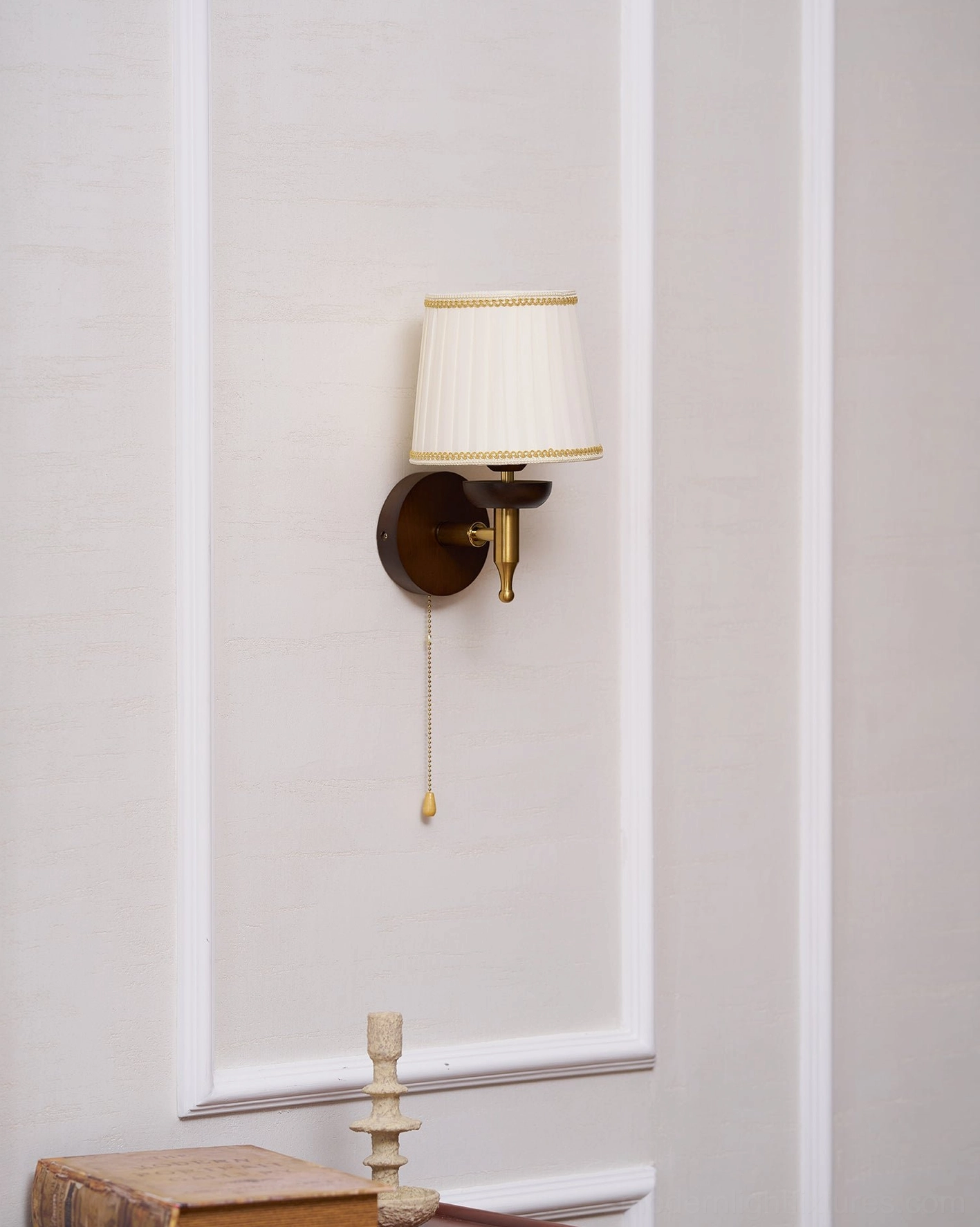 Blixen wall lamp perfect for bedside reading light and bedroom ambient lighting