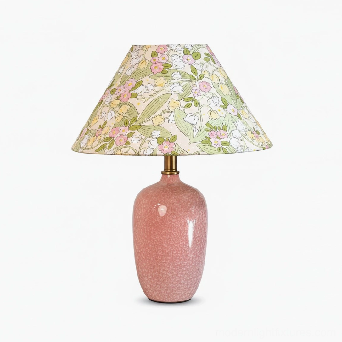 Bloomora Model D table lamp large size, 40cm width, entryway console display, commanding visual presence