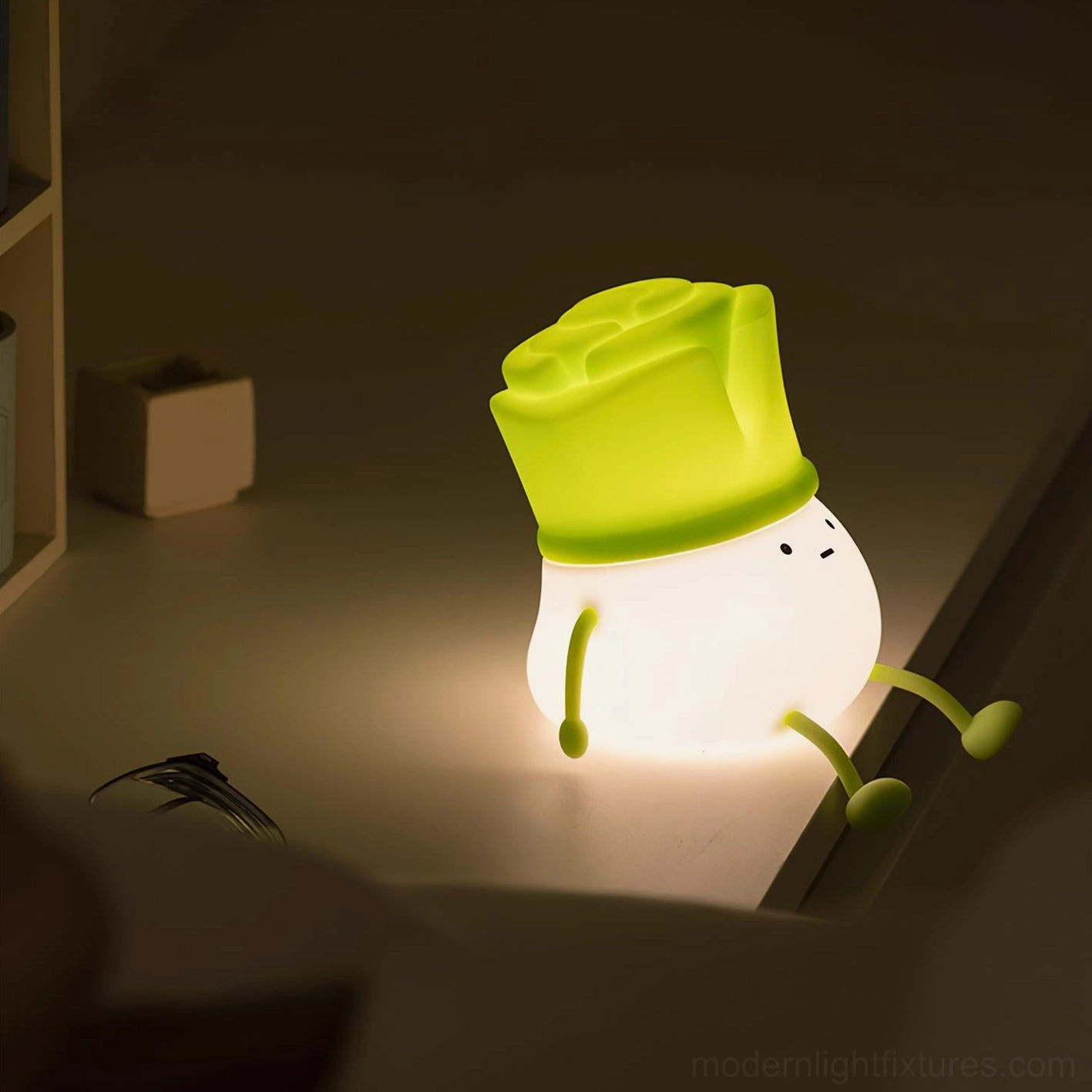 Bok choy cute night light scandinavian design minimalist aesthetic