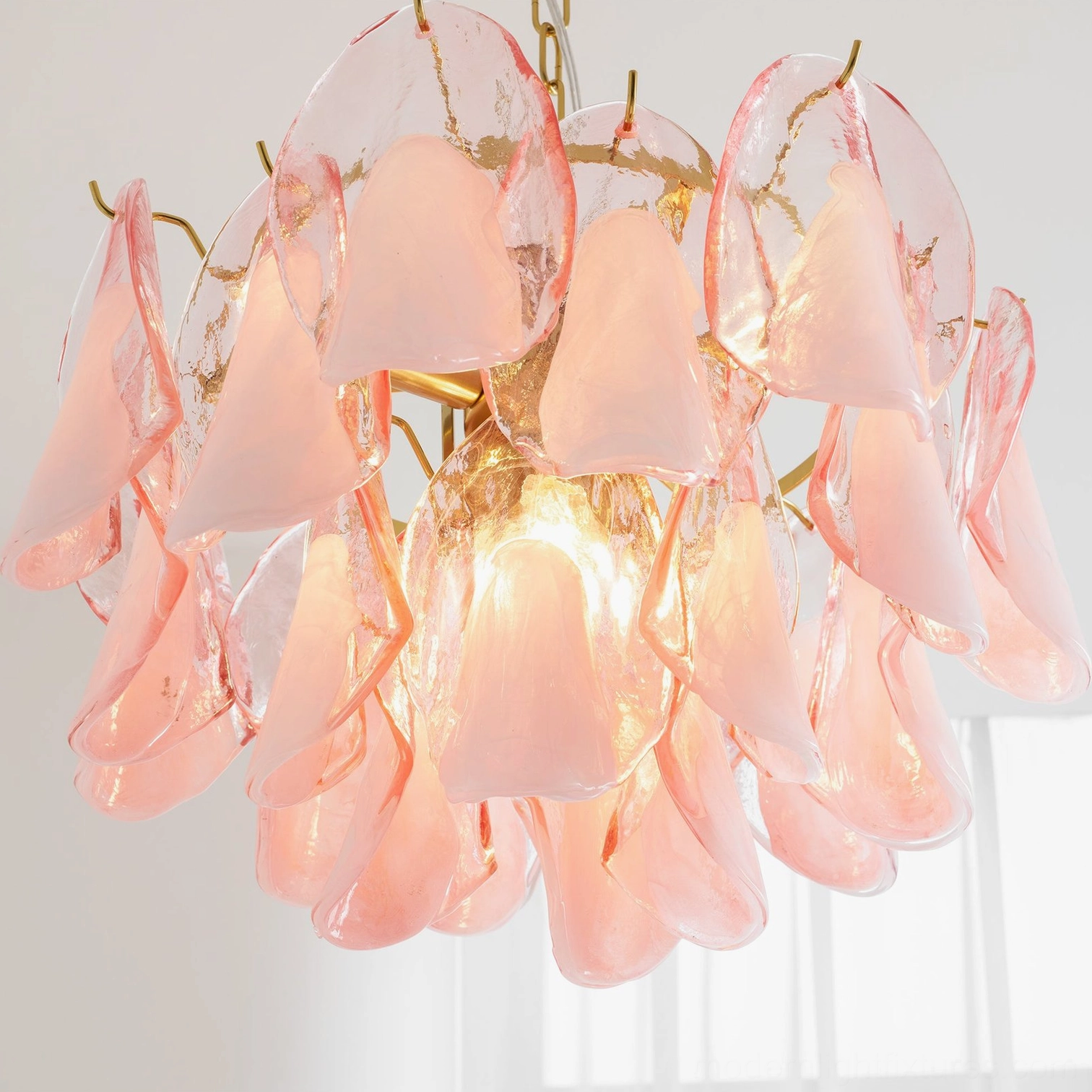 Botanical glass petal pendant light certification standards North America Europe Australia
