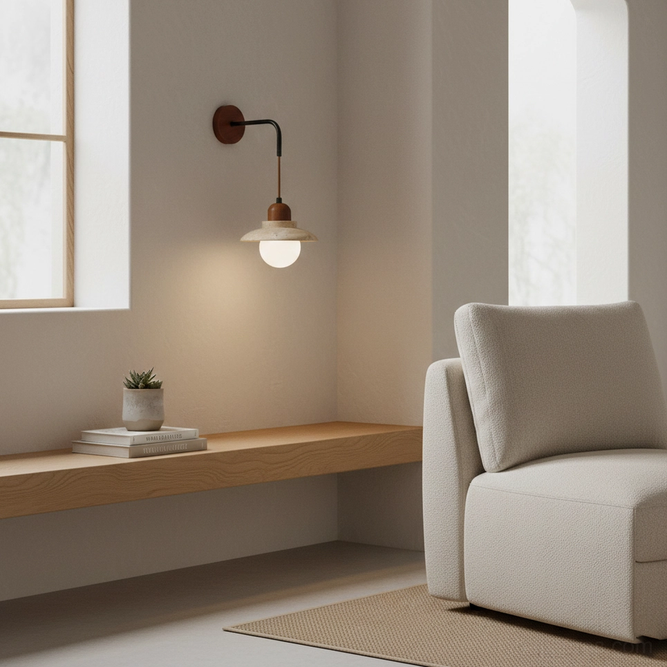 Brava wall sconce product showcase displaying multiple color options and style variations