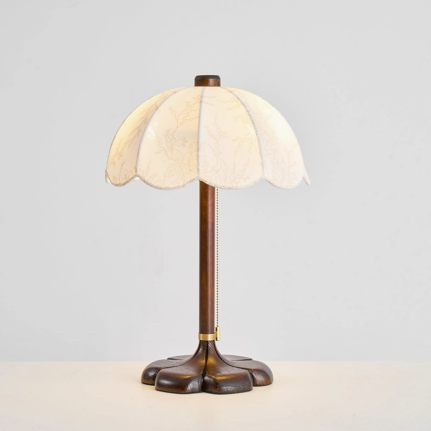 Brazoria table lamp demonstrating LED bulb compatibility for energy-efficient long-lasting illumination