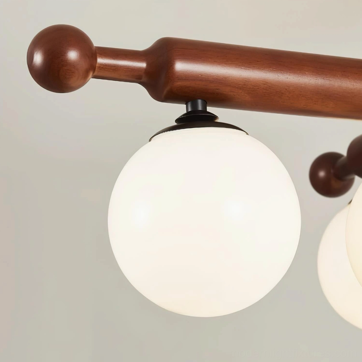Briette globe ceiling light fixture dimmer switch compatibility and warm white LED bulb recommendation