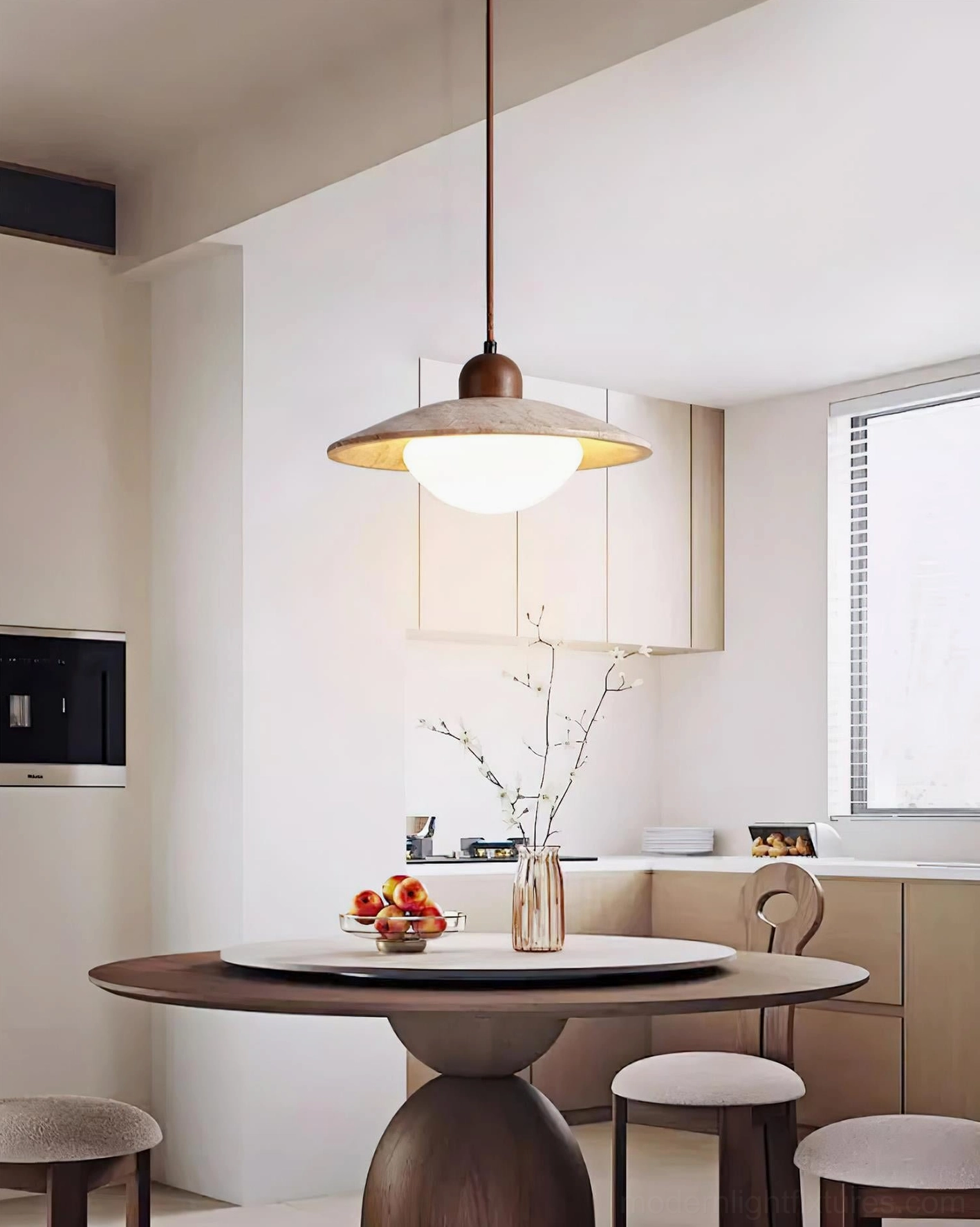 Brio modern rustic pendant light architectural detail and design feature