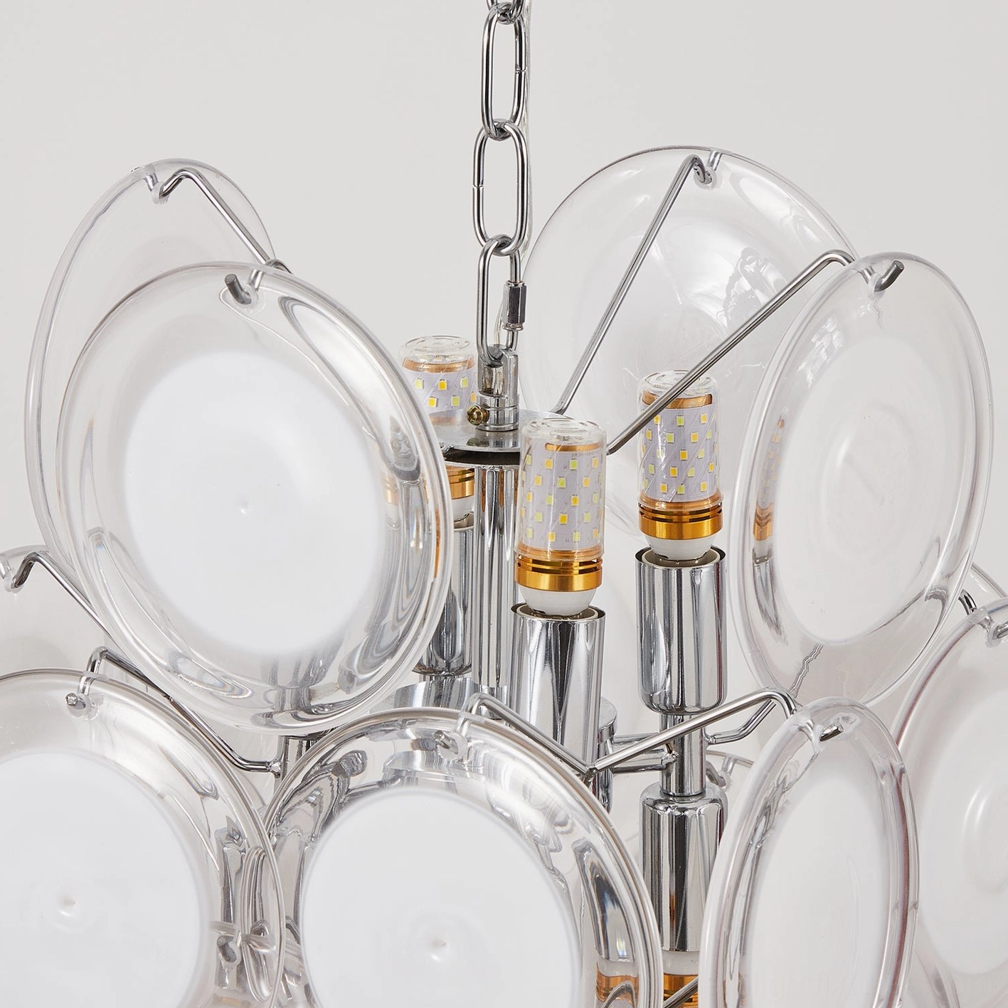 Brunelle glass disc pendant light AC 110-240V, international certified for North America Europe Australia