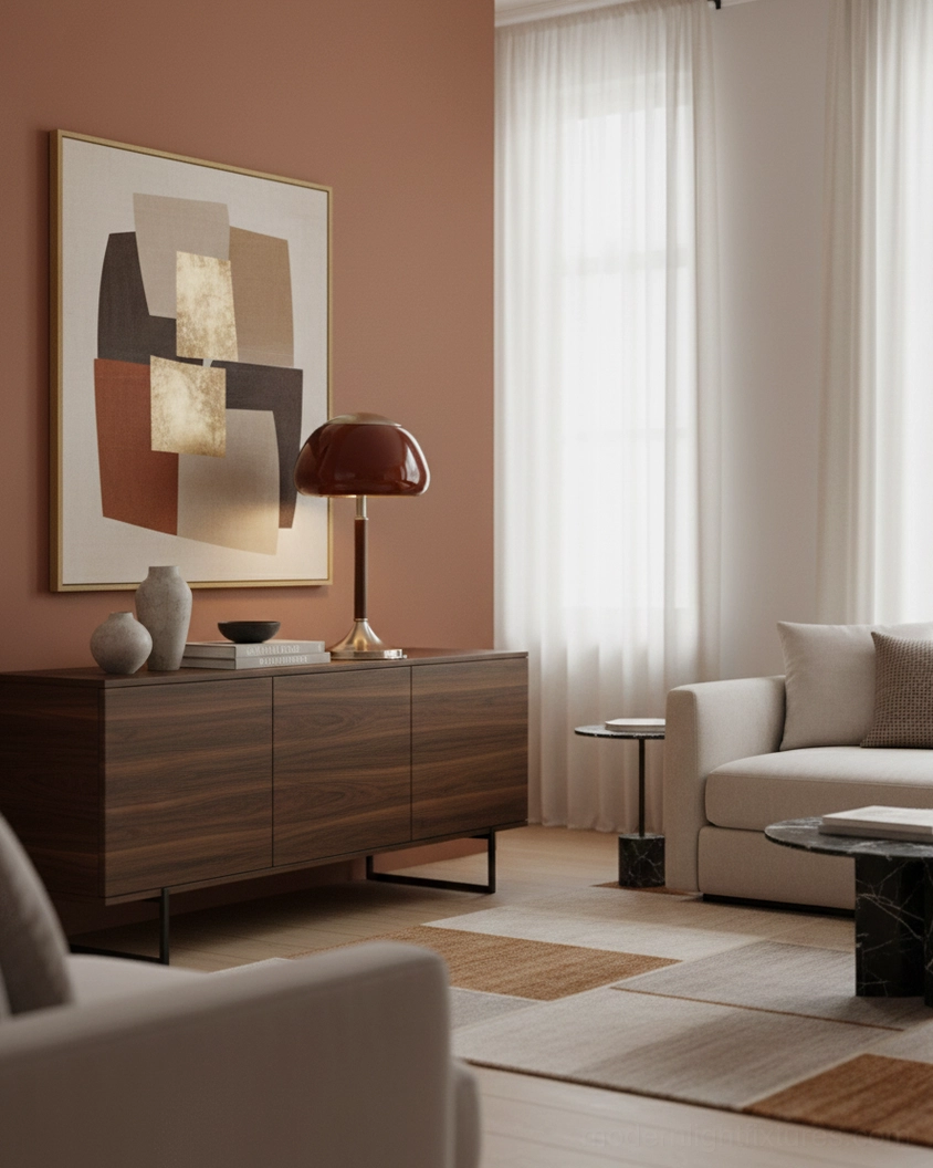 Brunello table lamp built-in USB port at base for convenient device charging functionality